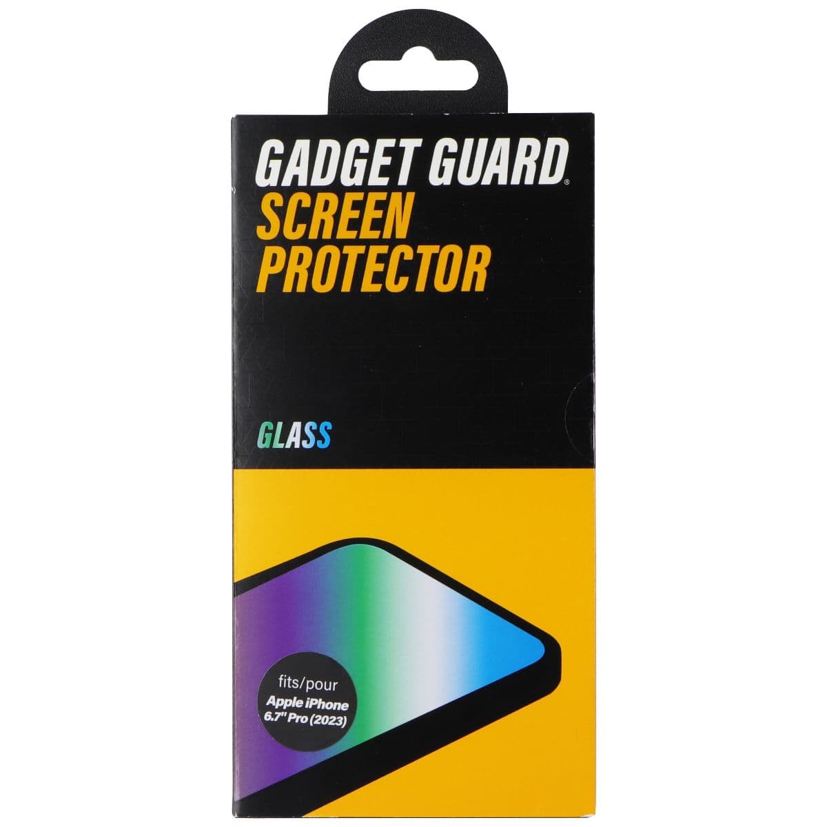 Gadget Guard - Glass - Screen Protector for Apple iPhone 15 Pro Max - Clear image 1