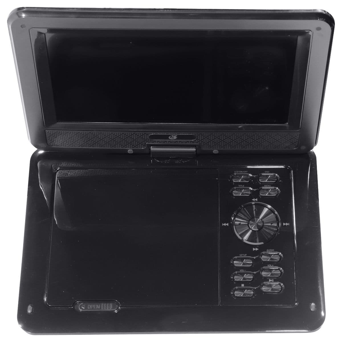 GPX 9-inch Standard Portable DVD Player with Remote - AV Out/Playback Controls image 2