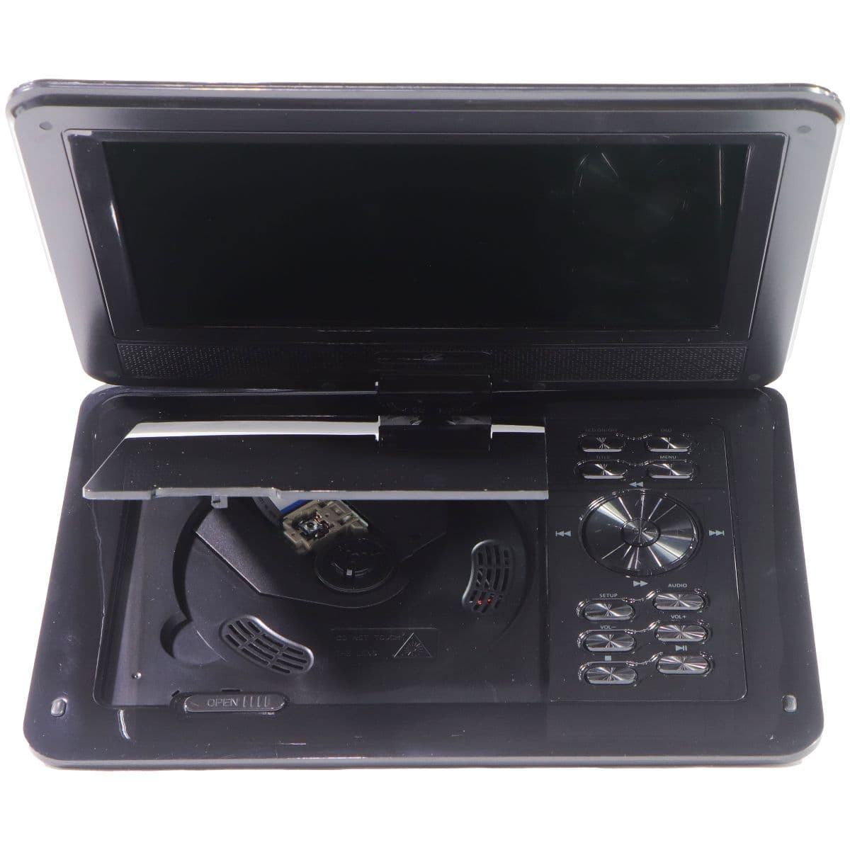 GPX 9-inch Standard Portable DVD Player with Remote - AV Out/Playback Controls image 3