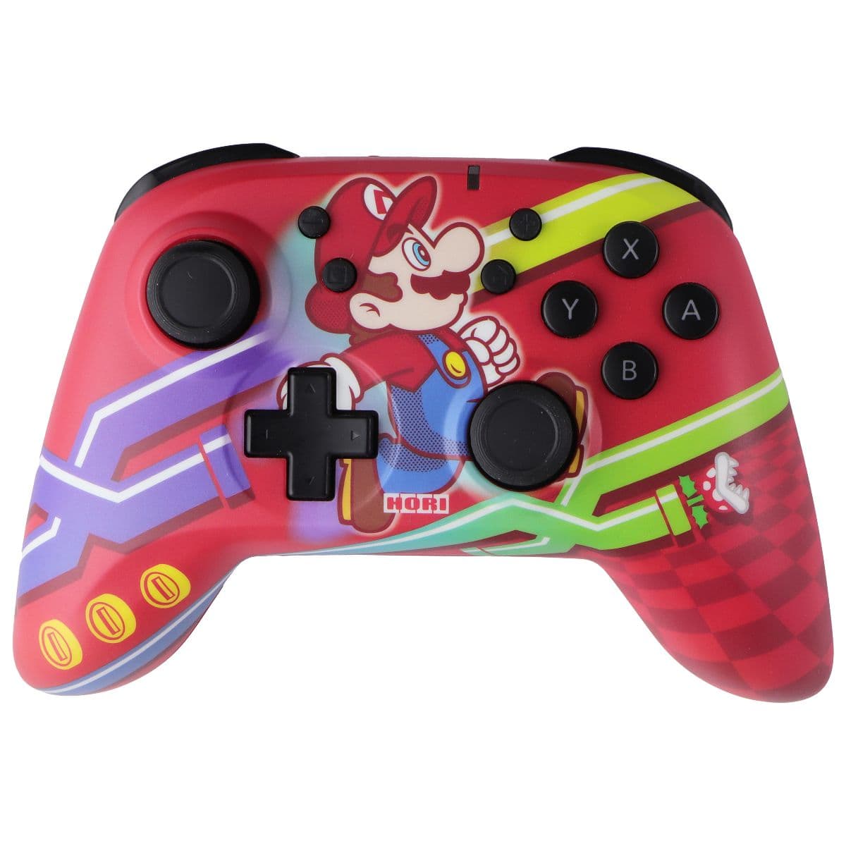 HORI Wireless HORIPAD Gaming Controller for Nintendo Switch - Super Mario image 2