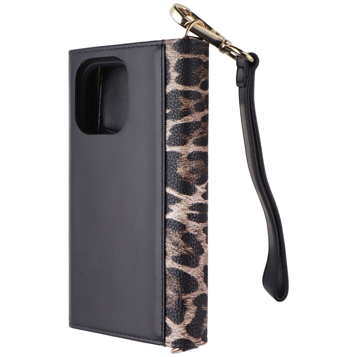 iDeal of Sweden Cassette Clutch Wallet Case for iPhone 13 Pro - Midnight Leopard image 2