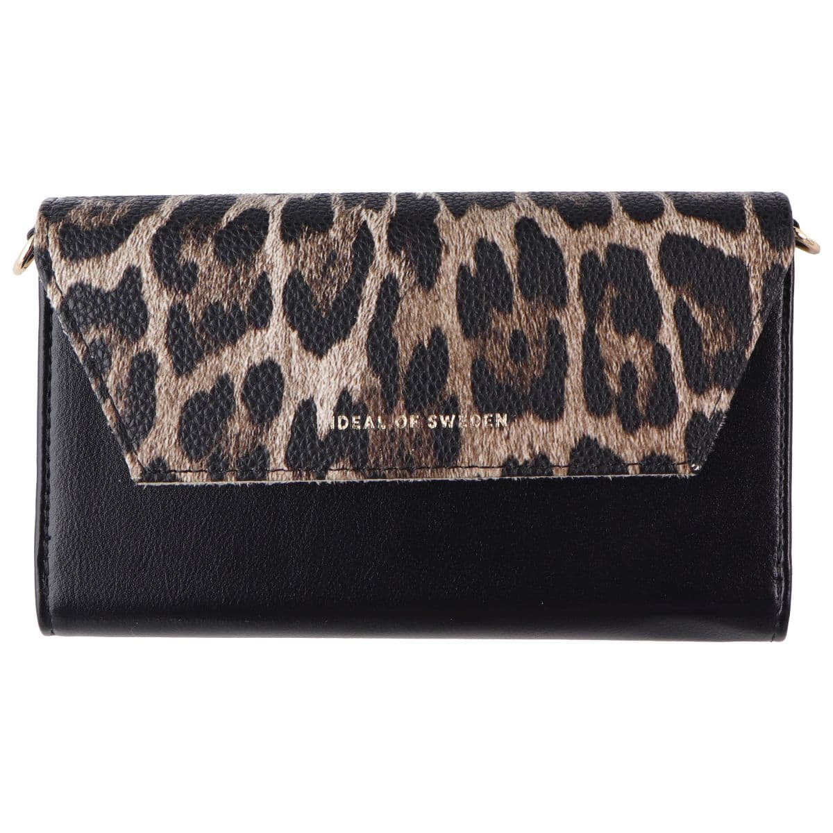 iDeal of Sweden Cassette Clutch Wallet Case for iPhone 13 Pro - Midnight Leopard image 3