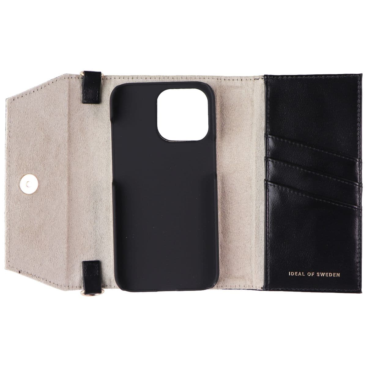 iDeal of Sweden Cassette Clutch Wallet Case for iPhone 13 Pro - Midnight Leopard image 4