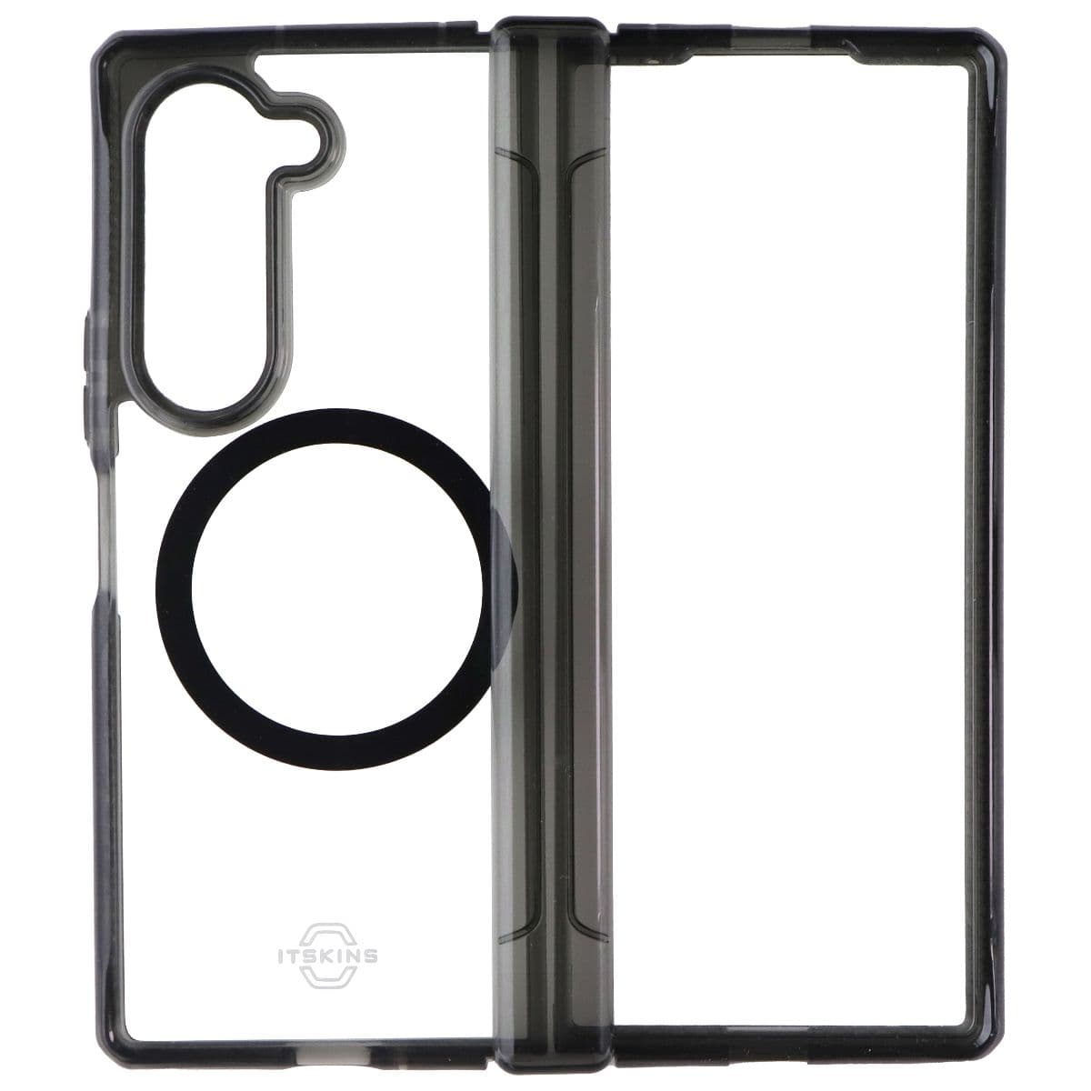 ITSKINS Hybrid_R Clear // Hinge Series Case for Samsung Galaxy Z Fold6 - Smoke image 2