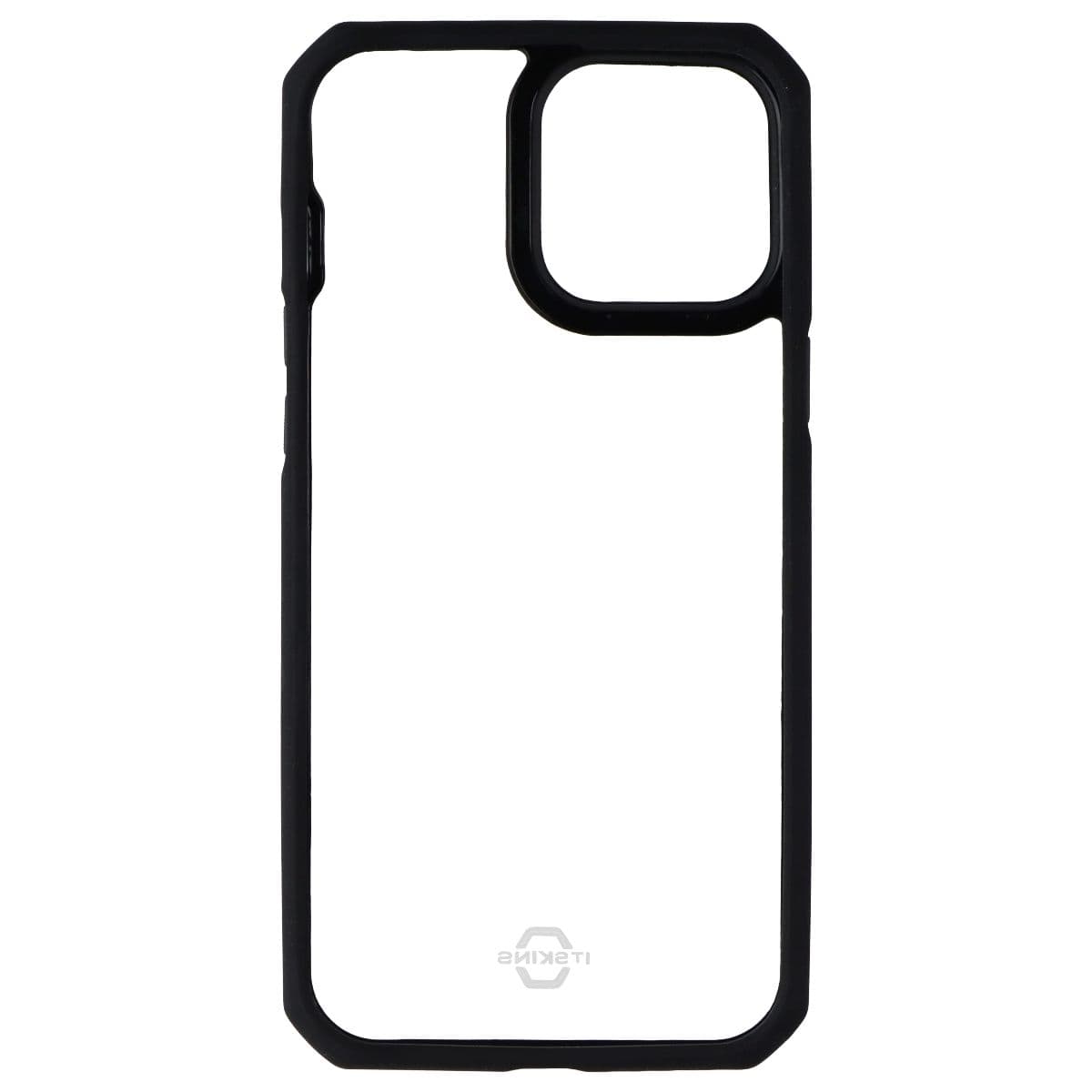 ITSKINS Hybrid Solid Case for Apple iPhone 13 Pro Max/12 Pro Max - Black/Clear image 3