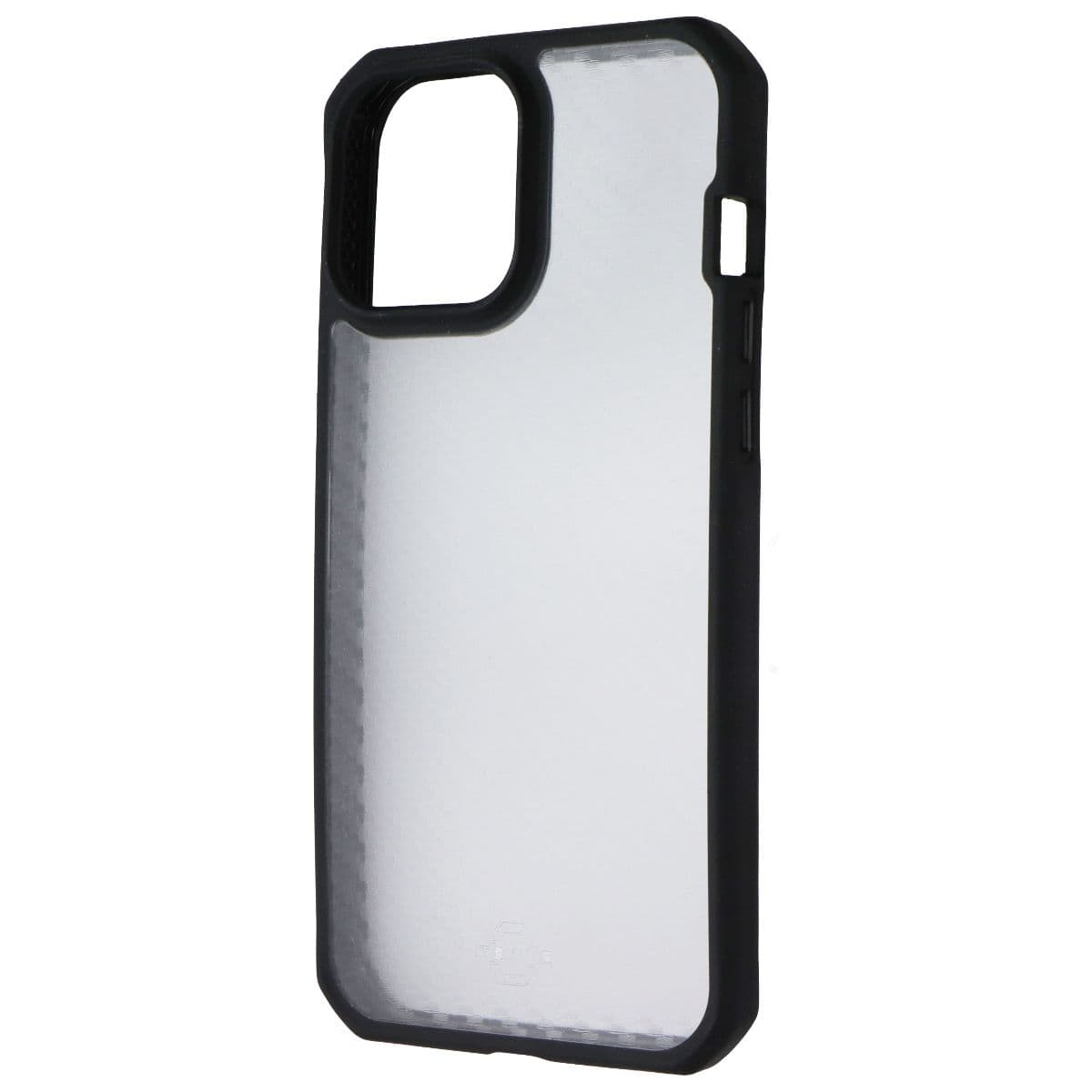 ITSKINS Hybrid // Tek Series Case for Apple iPhone 12 Pro Max - Black/Clear image 1