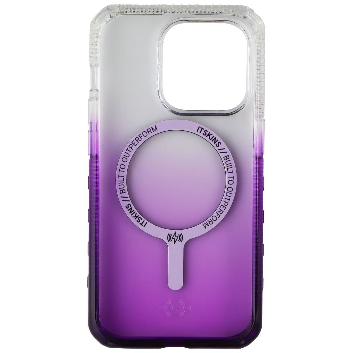 ITSKINS Supreme_R Ombre Case for MagSafe for iPhone 14 Pro - Ombre Light Purple image 3