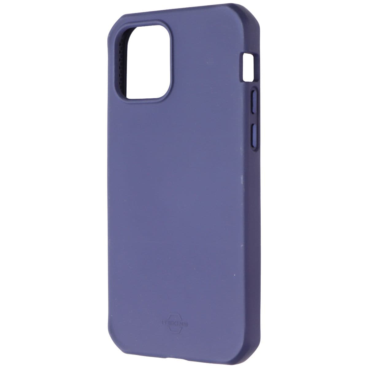 ITSKINS Hybrid // Silk Case for Apple iPhone 12 / iPhone 12 Pro - Deep Blue image 1