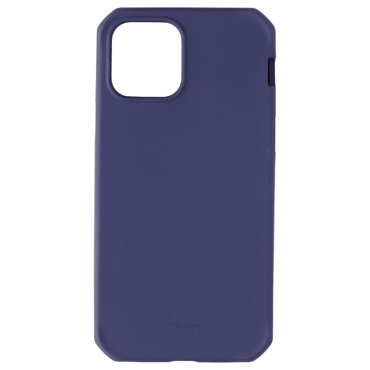 ITSKINS Hybrid // Silk Case for Apple iPhone 12 / iPhone 12 Pro - Deep Blue image 2
