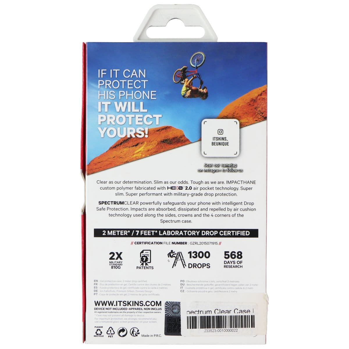 ITSKINS Spectrum Clear Case for Apple iPhone 11 Pro Max - Clear image 2