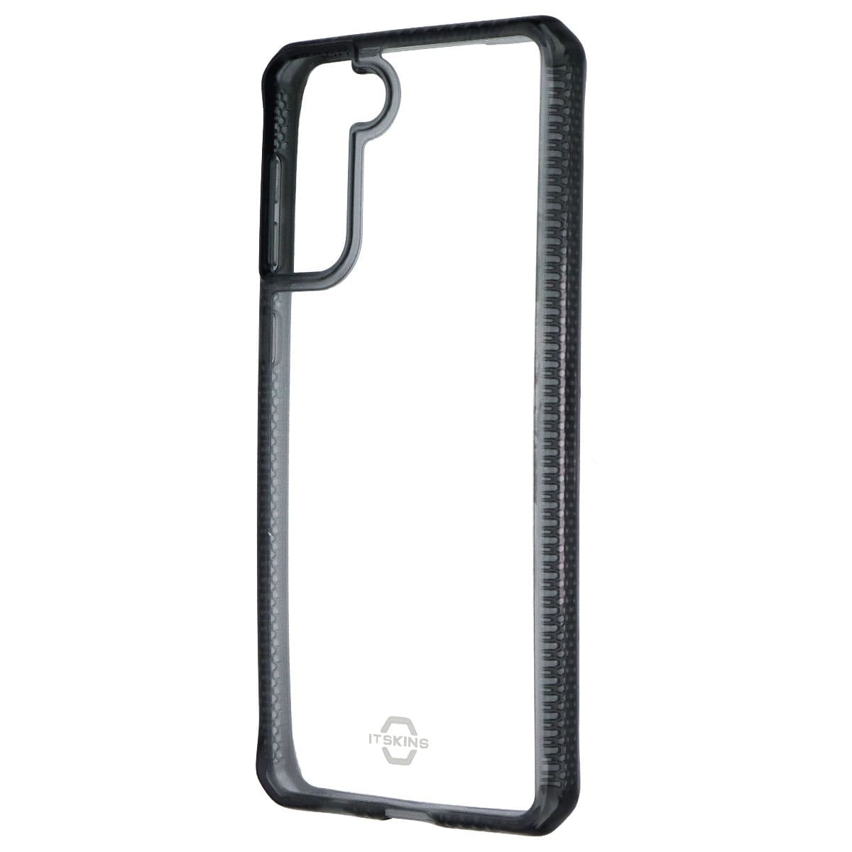 ITSKINS Hybrid_R // Clear Case for Samsung Galaxy (S21+) 4G/5G - Black/Clear image 1