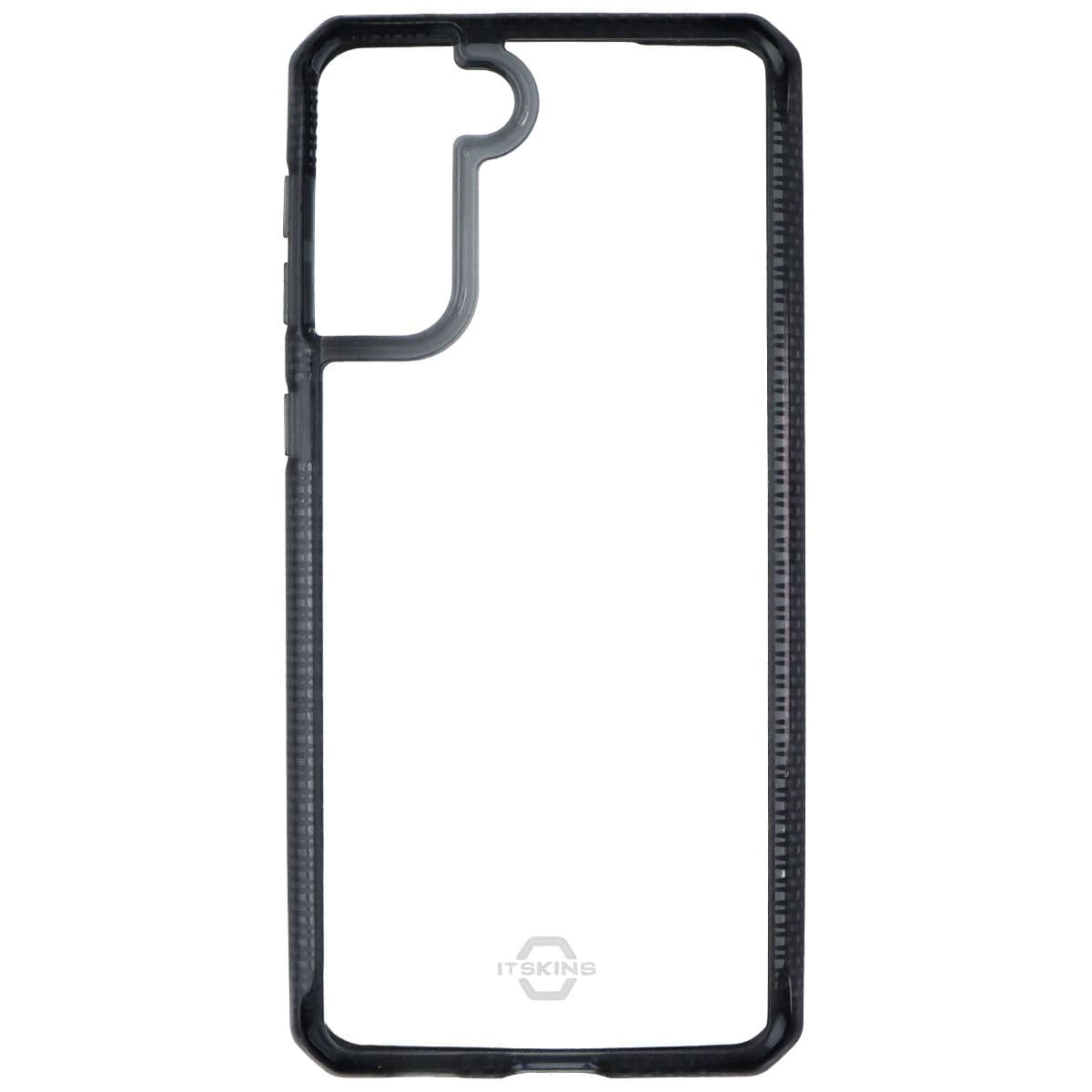 ITSKINS Hybrid_R // Clear Case for Samsung Galaxy (S21+) 4G/5G - Black/Clear image 2