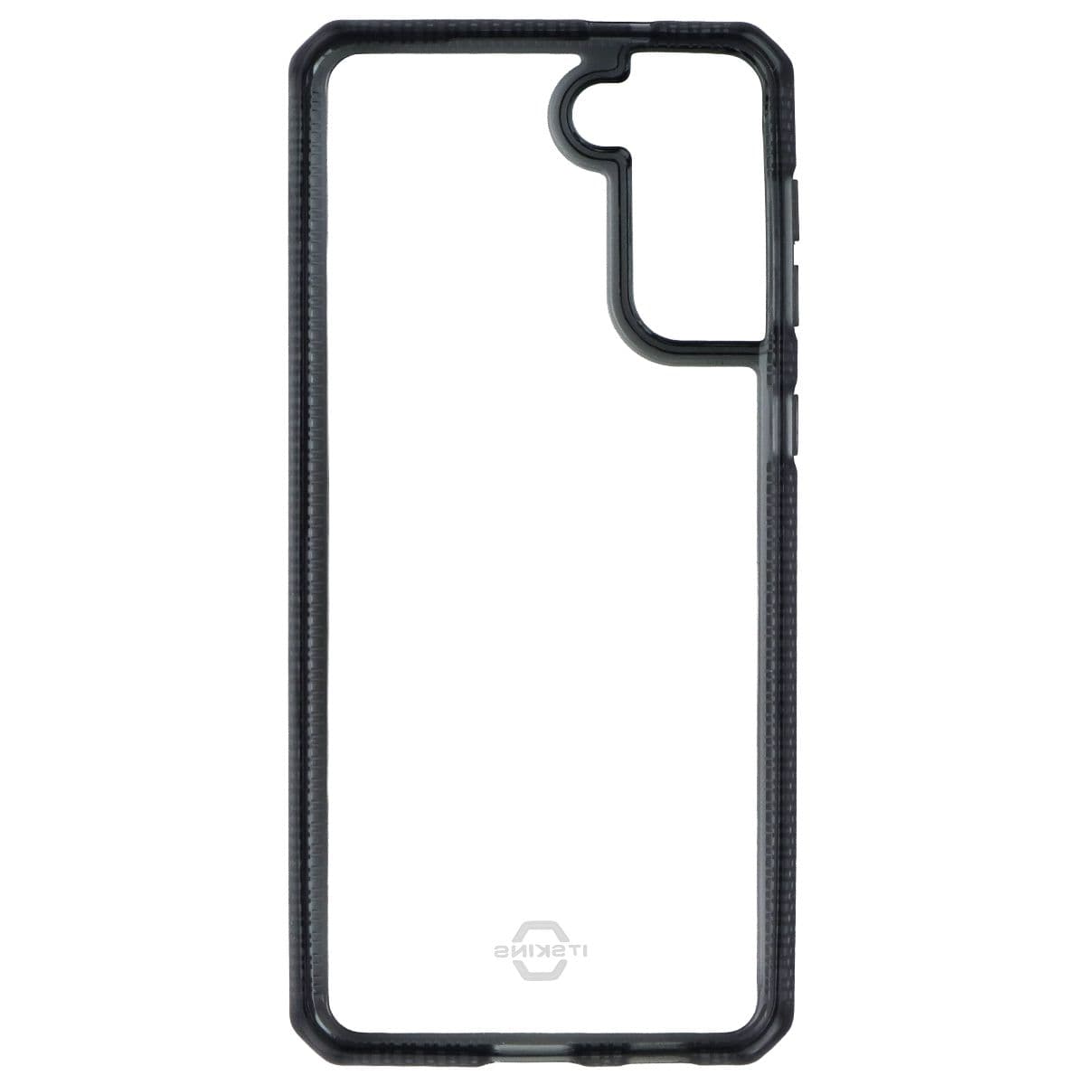 ITSKINS Hybrid_R // Clear Case for Samsung Galaxy (S21+) 4G/5G - Black/Clear image 3