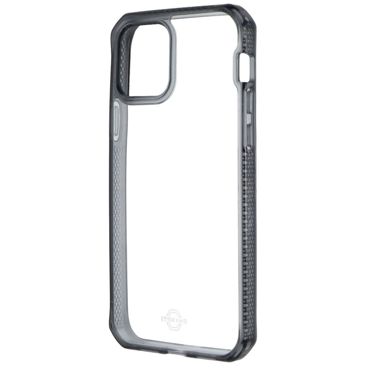 ITSKINS Hybrid Clear Series Case for iPhone 12/12 Pro - Transparent / Black image 1