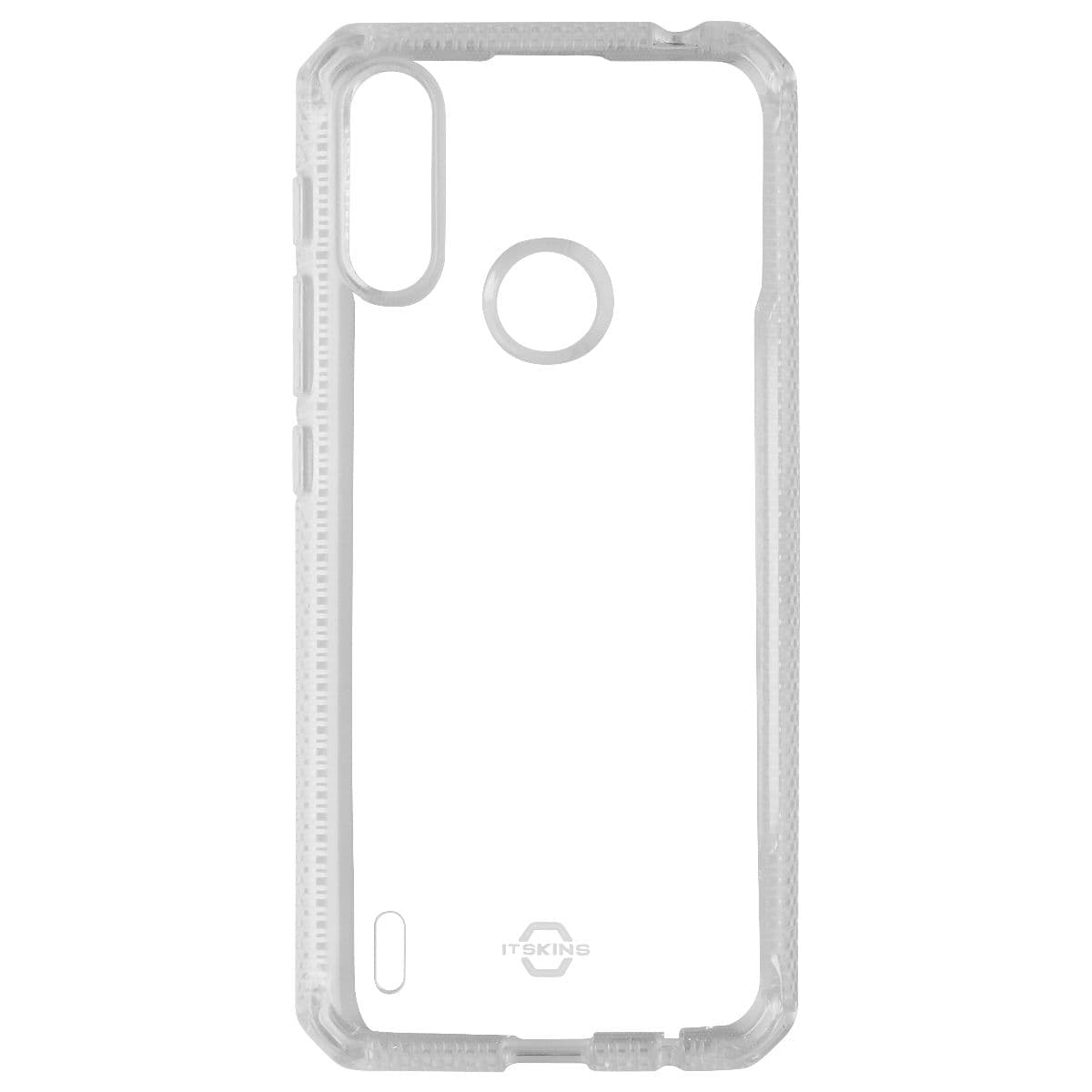 ITSKINS Spectrum // Clear Series Case for Moto E7 Power - Transparent image 2