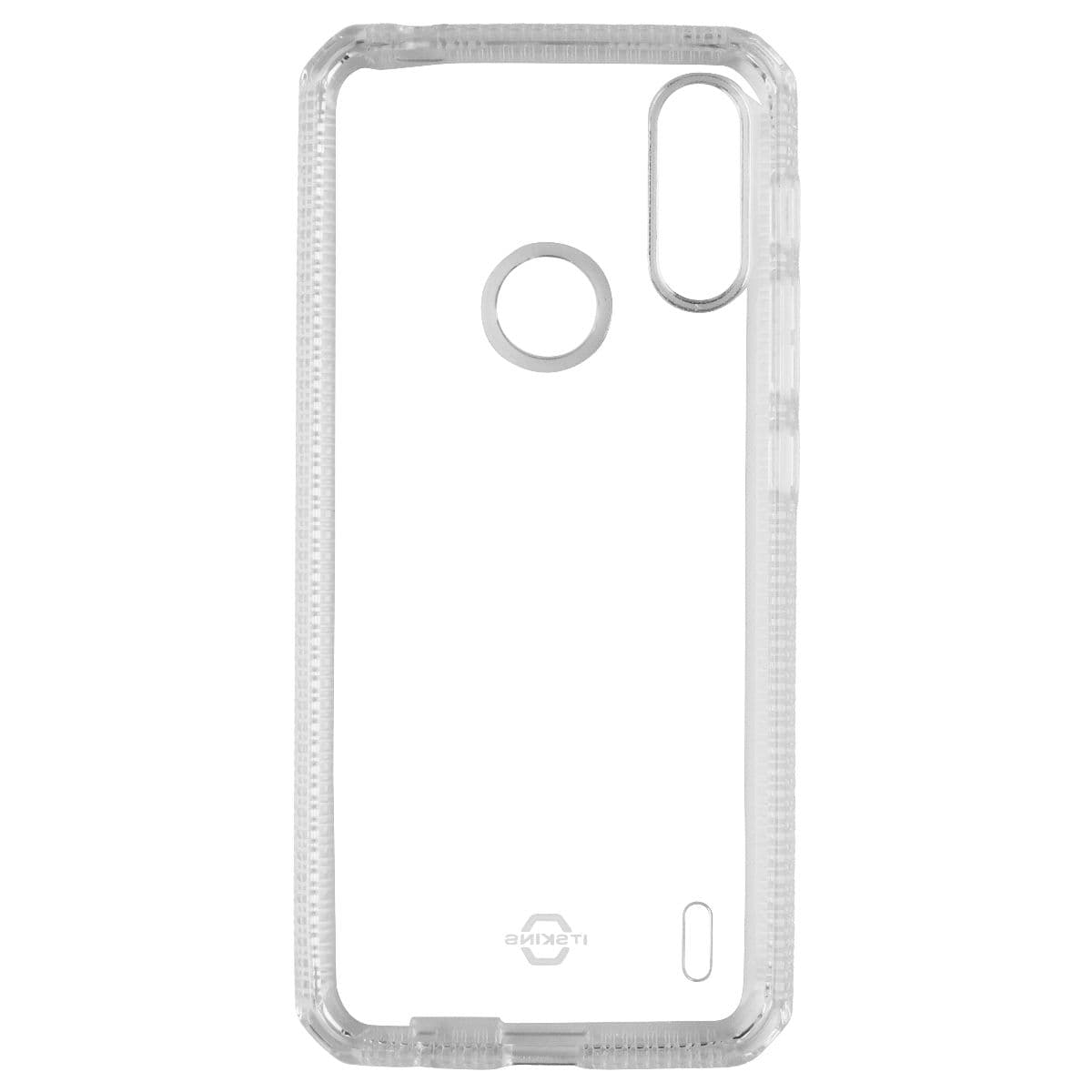 ITSKINS Spectrum // Clear Series Case for Moto E7 Power - Transparent image 3