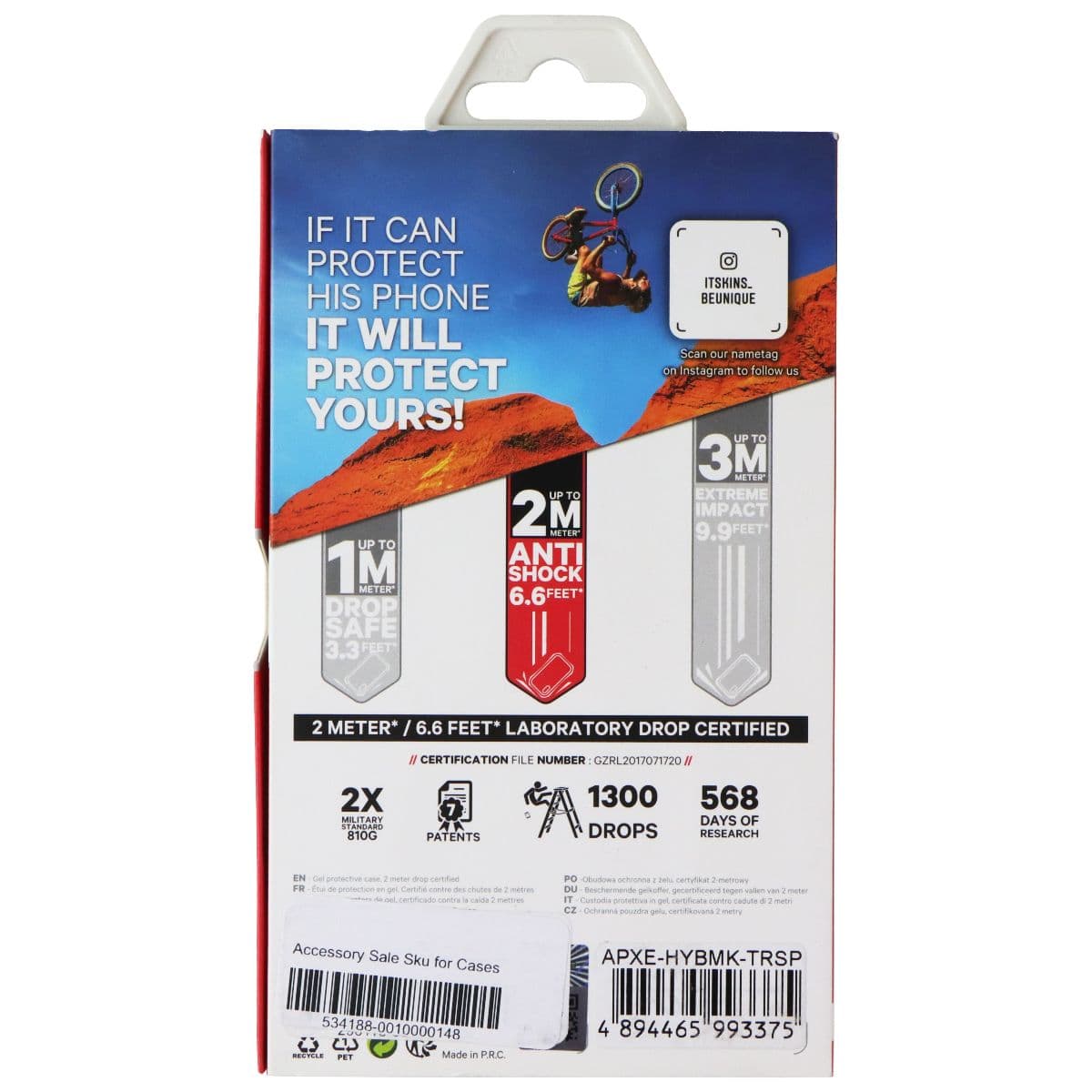 ITSKINS Hybrid Frost Series Hardshell Case for Apple iPhone 11 Pro - Transparent image 2