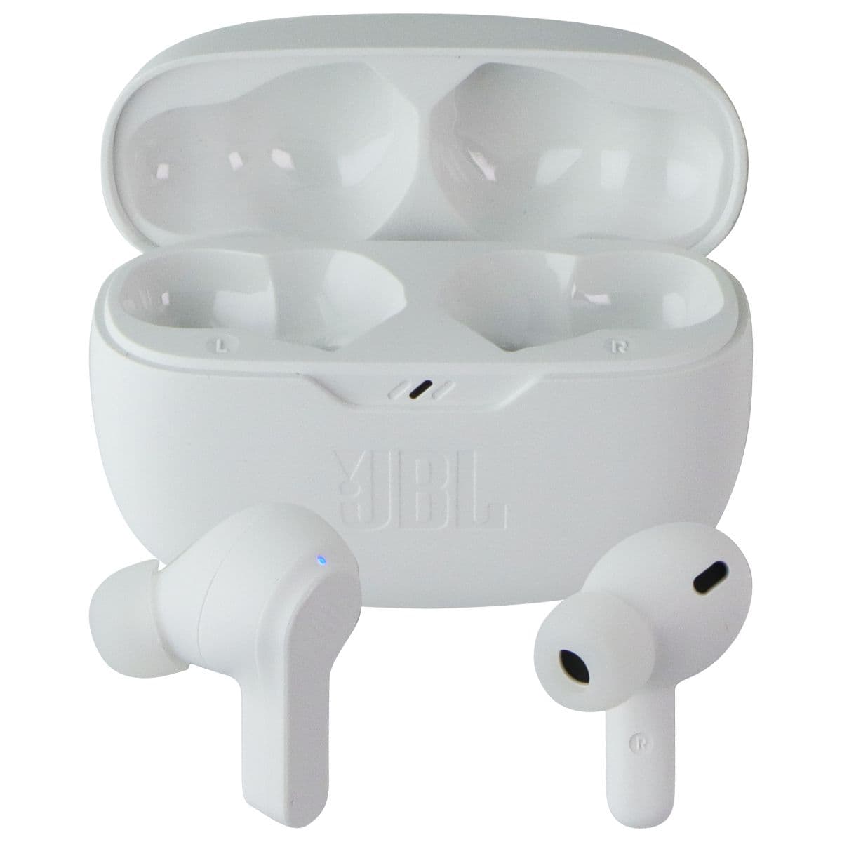 JBL Vibe Beam True Wireless Headphones & Charging Case - White image 2