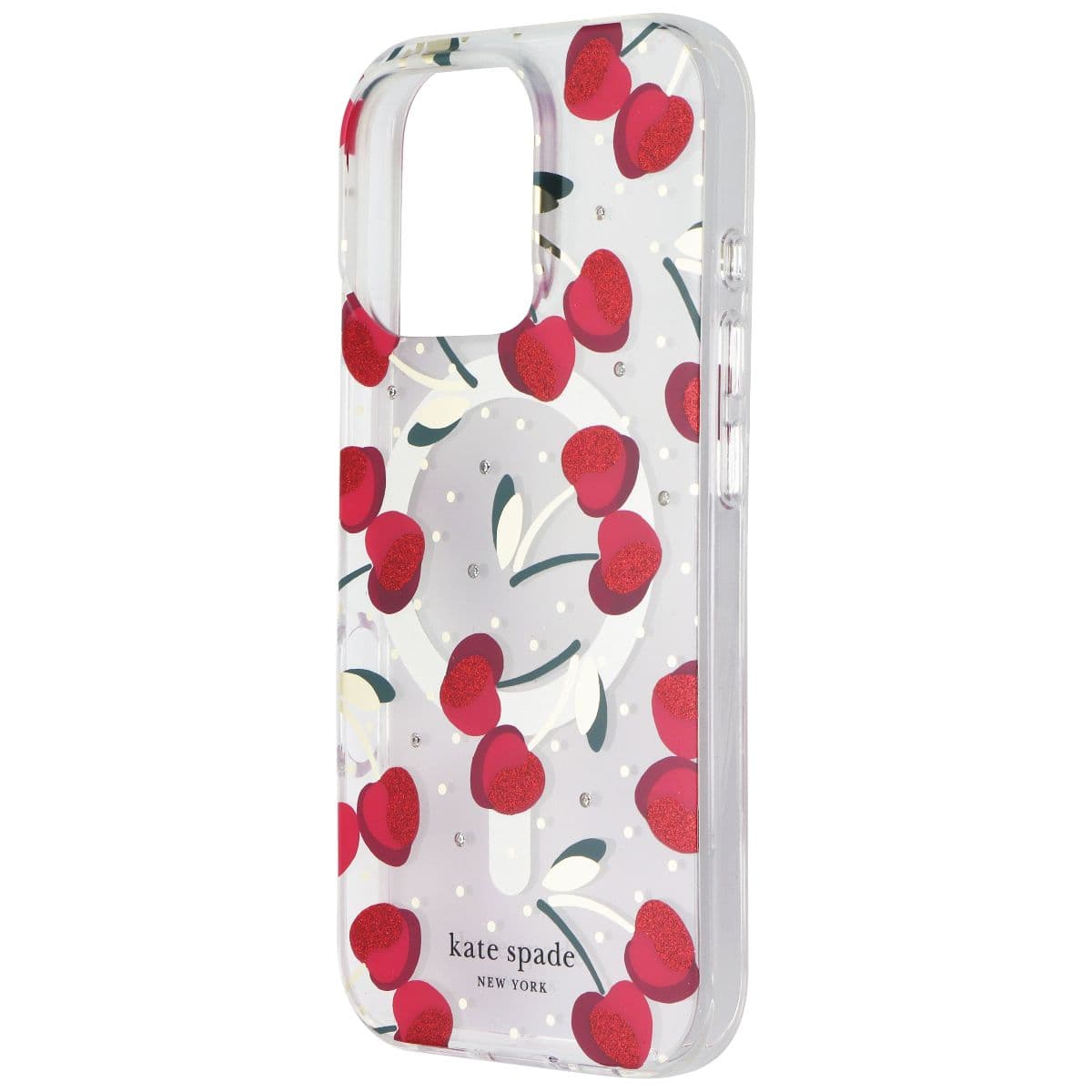 Kate Spade Case for MagSafe for Apple iPhone 16 Pro - Cherry Dot Gems image 1