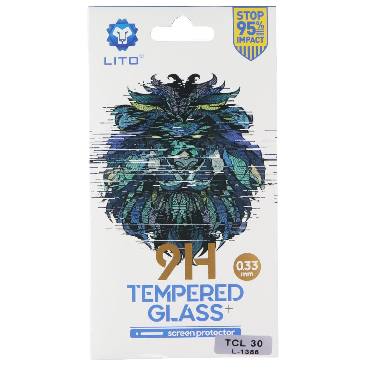 LITO 9H (.33mm) Tempered Glass Screen Protector for TCL 30 (L-1388) image 1