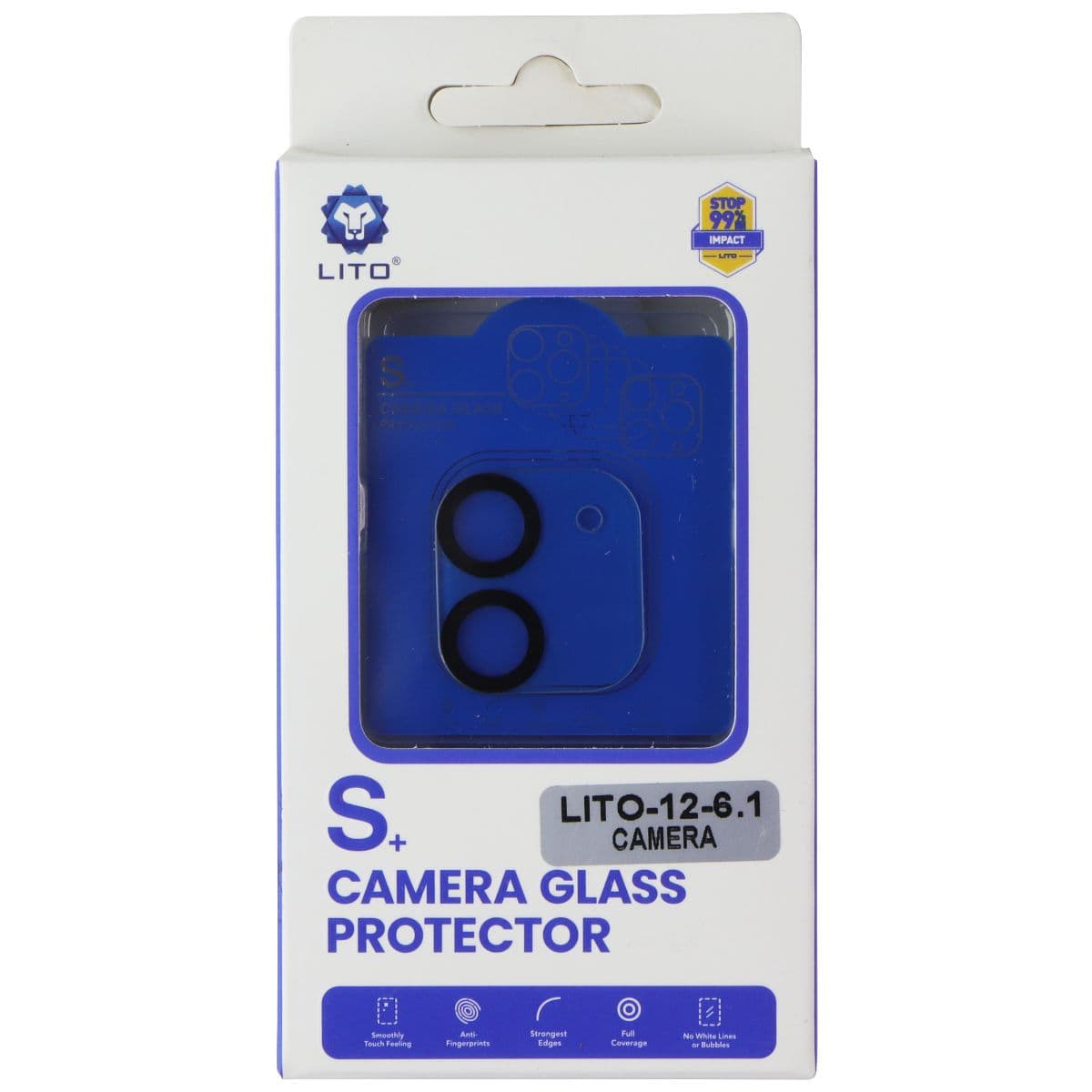 LITO S+ Camera Glass Protector for Apple iPhone 12 (6.1) image 1