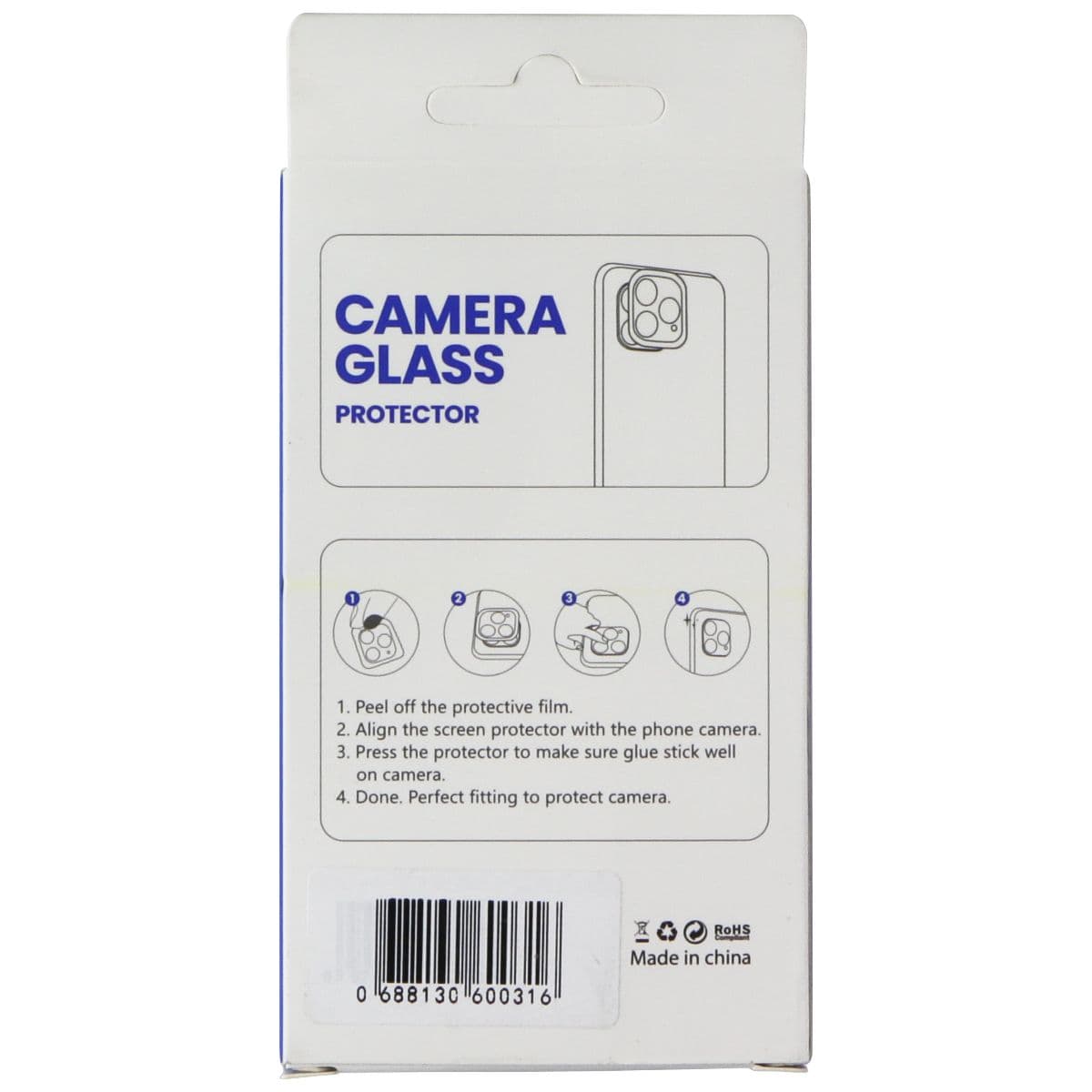 LITO S+ Camera Glass Protector for Apple iPhone 13/13 Mini - Black (L-13012) image 2