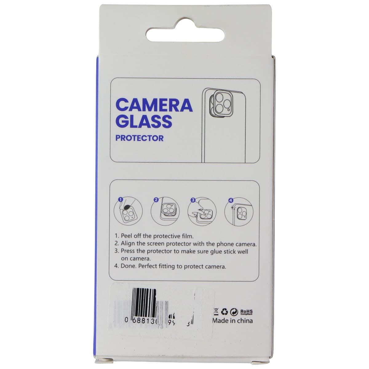 LITO S+ Camera Glass Protector for Samsung Galaxy S21 - Black image 2