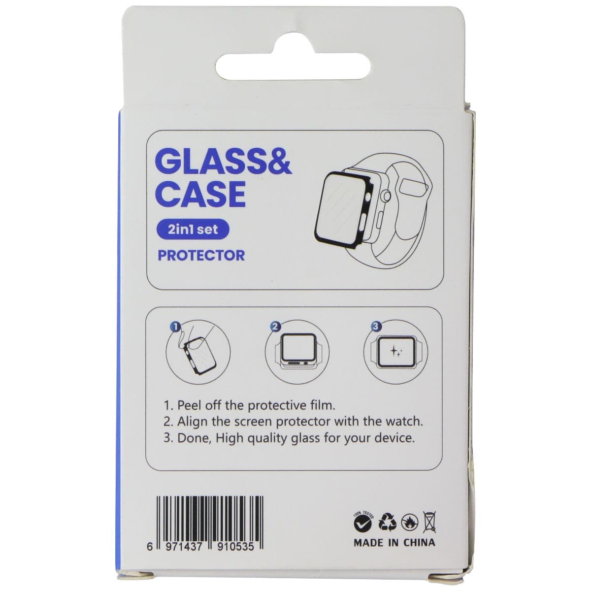 LITO S+ Glass & Slim Case for Apple Watch Series 9/8/7 (45mm) - Green image 2