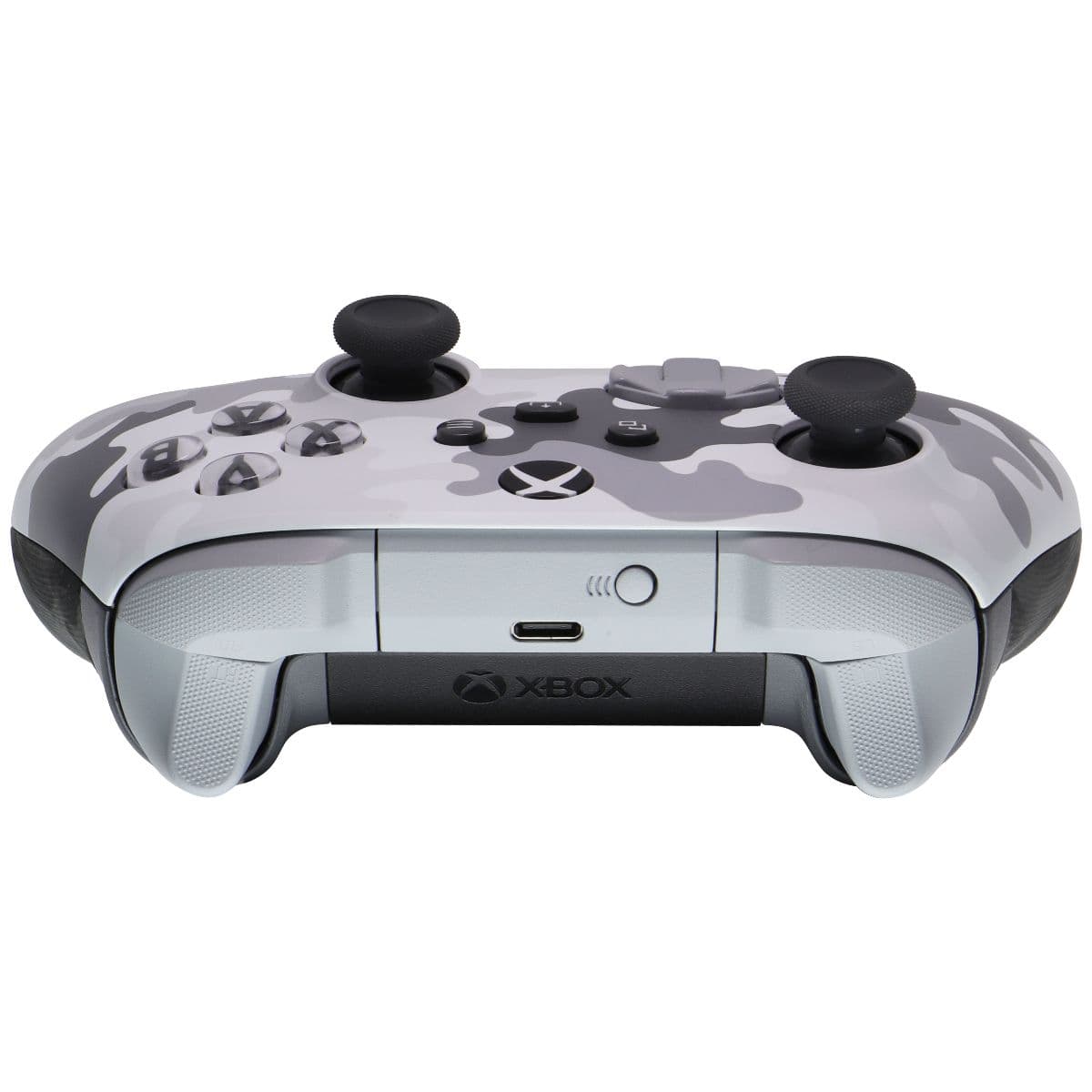 Microsoft Xbox Wireless Controller (1914) - Arctic Camo with CUSTOM BLACK BACK image 3