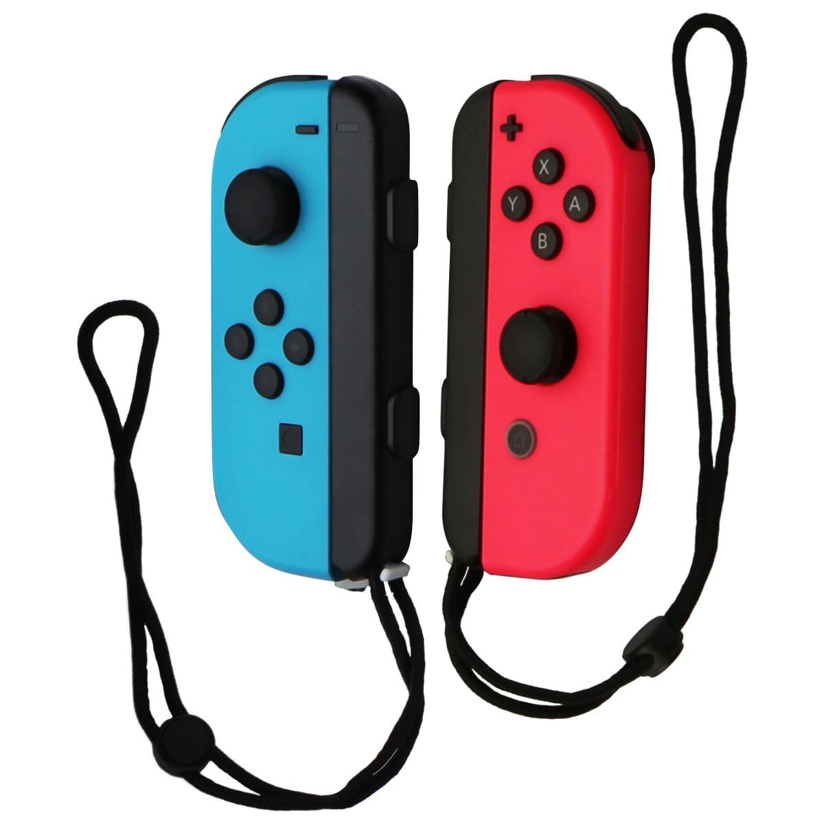 Nintendo Joy-Con Controllers with Straps - Left Neon Blue/Right Red (HAC-015/16) image 1