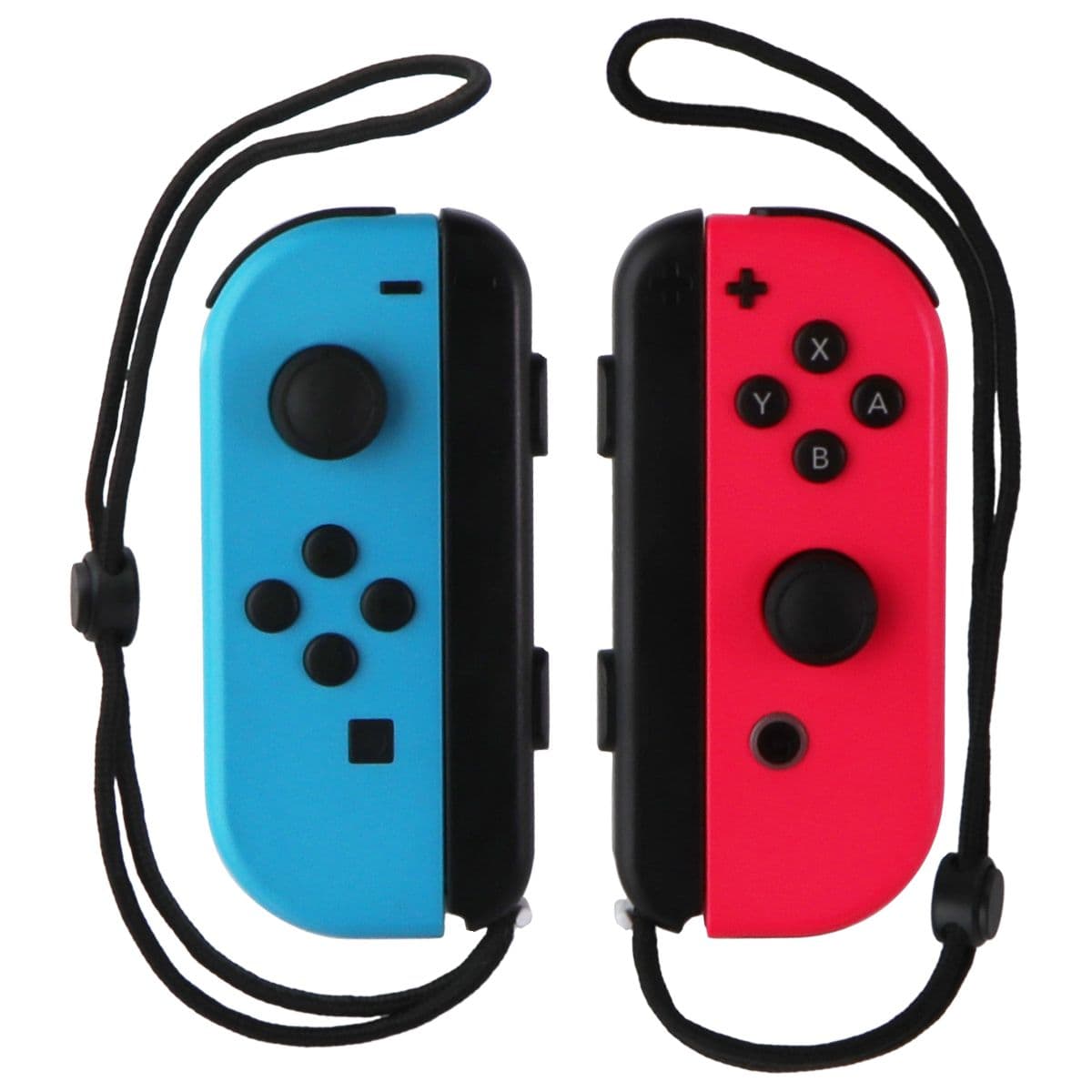 Nintendo Joy-Con Controllers with Straps - Left Neon Blue/Right Red (HAC-015/16) image 2