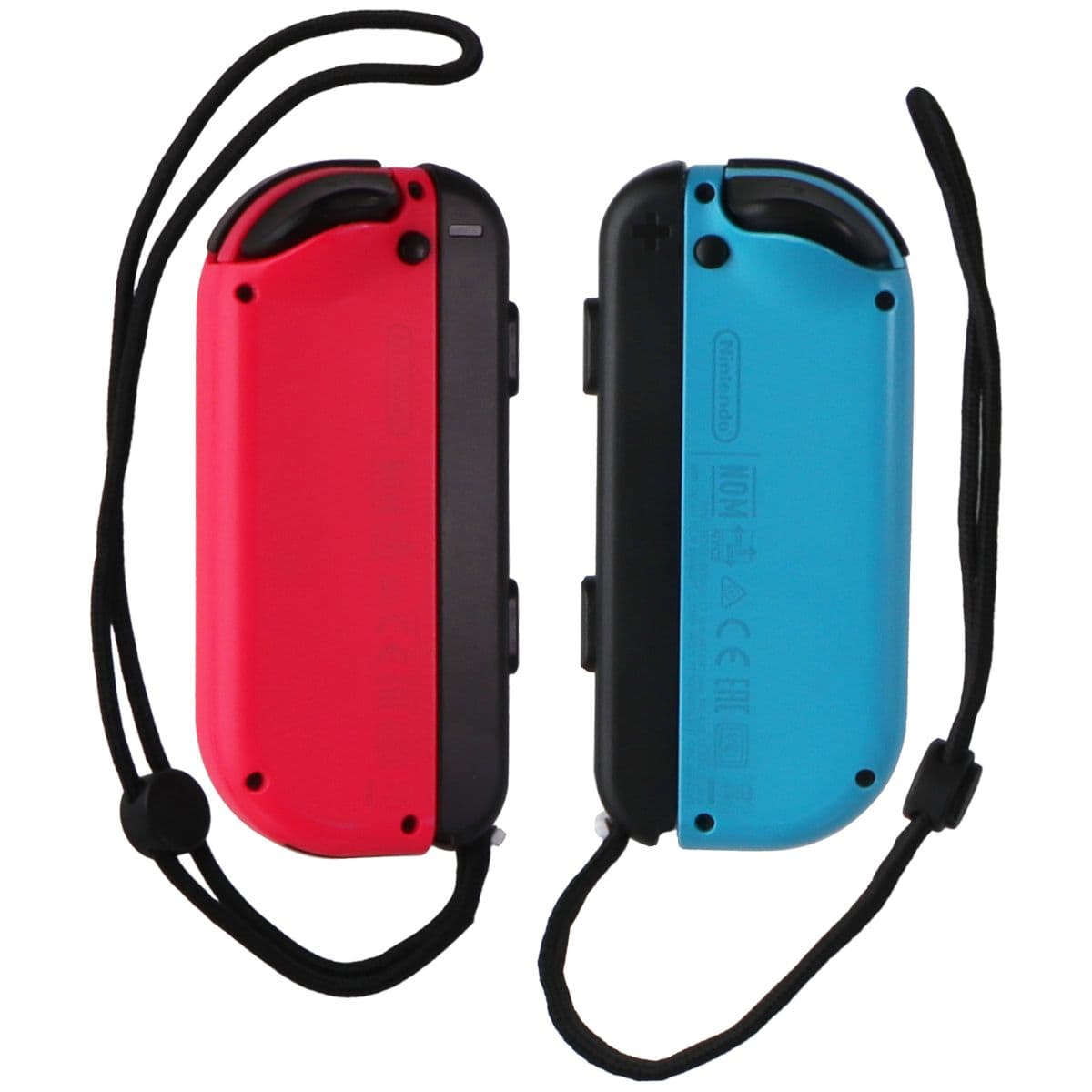 Nintendo Joy-Con Controllers with Straps - Left Neon Blue/Right Red (HAC-015/16) image 3