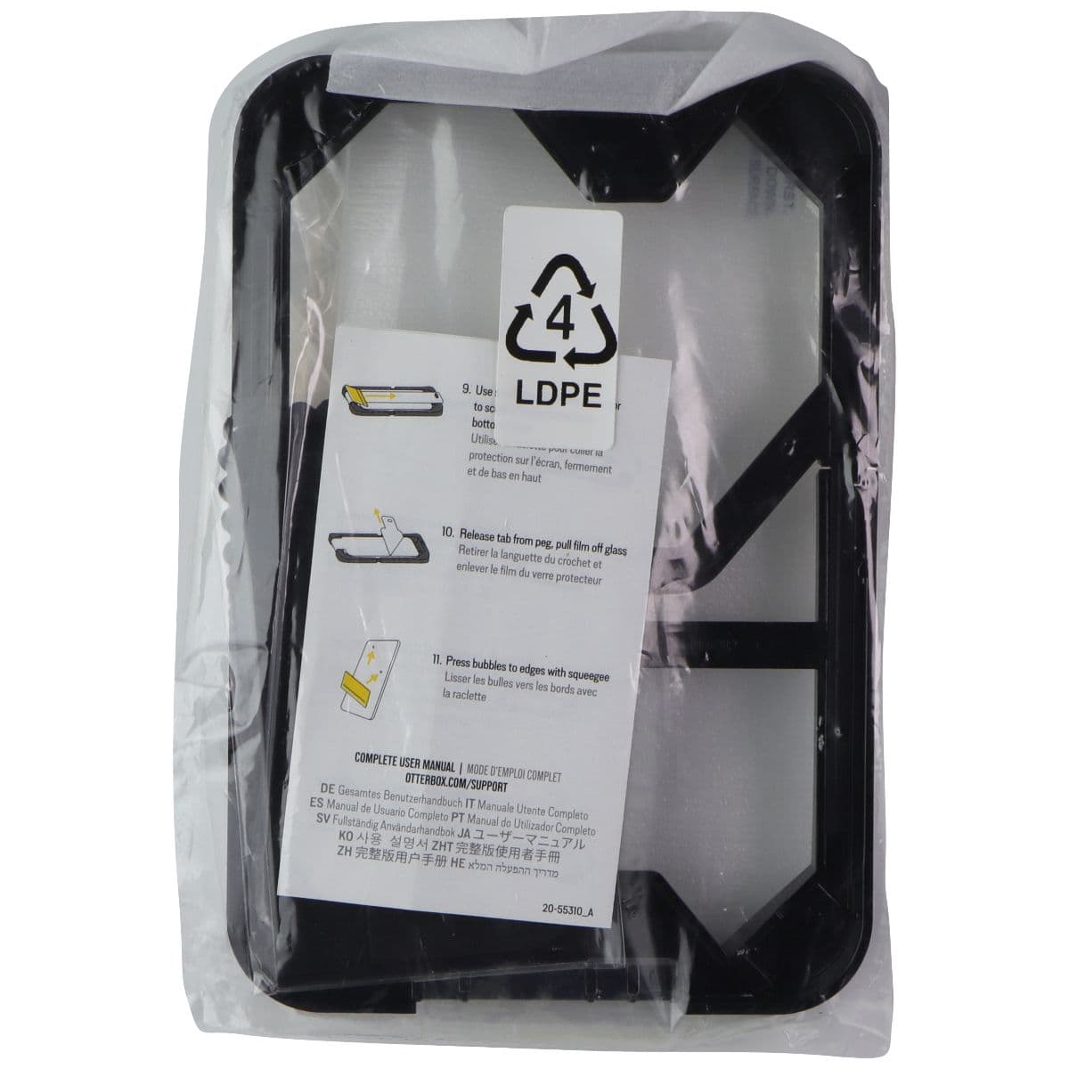 OtterBox Trusted Glass Screen Protector for Samsung Galaxy A13 - Bulk Packaging image 2