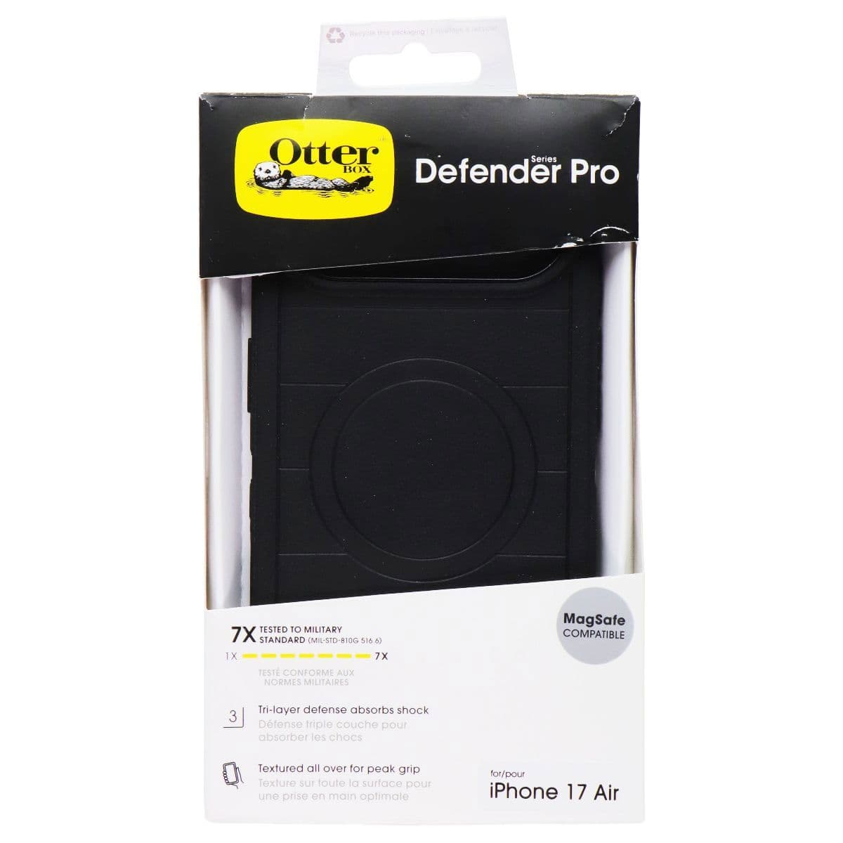OtterBox Defender Pro Case for MagSafe for Apple iPhone 17 Air - Black image 4