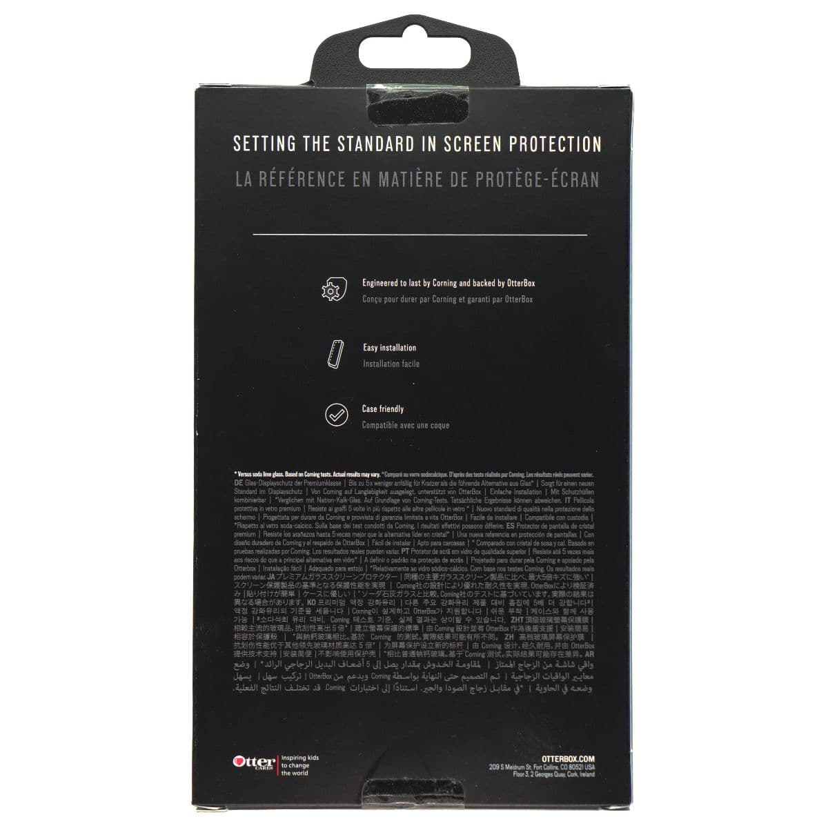 OtterBox Amplify Series Glass Screen Protector for Google Pixel 4 Smartphones image 2