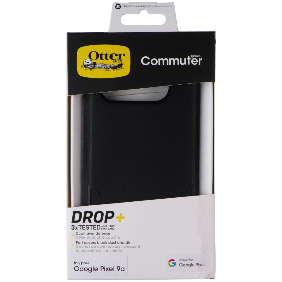 OtterBox Commuter Series Case for Google Pixel 9a - Black image 1