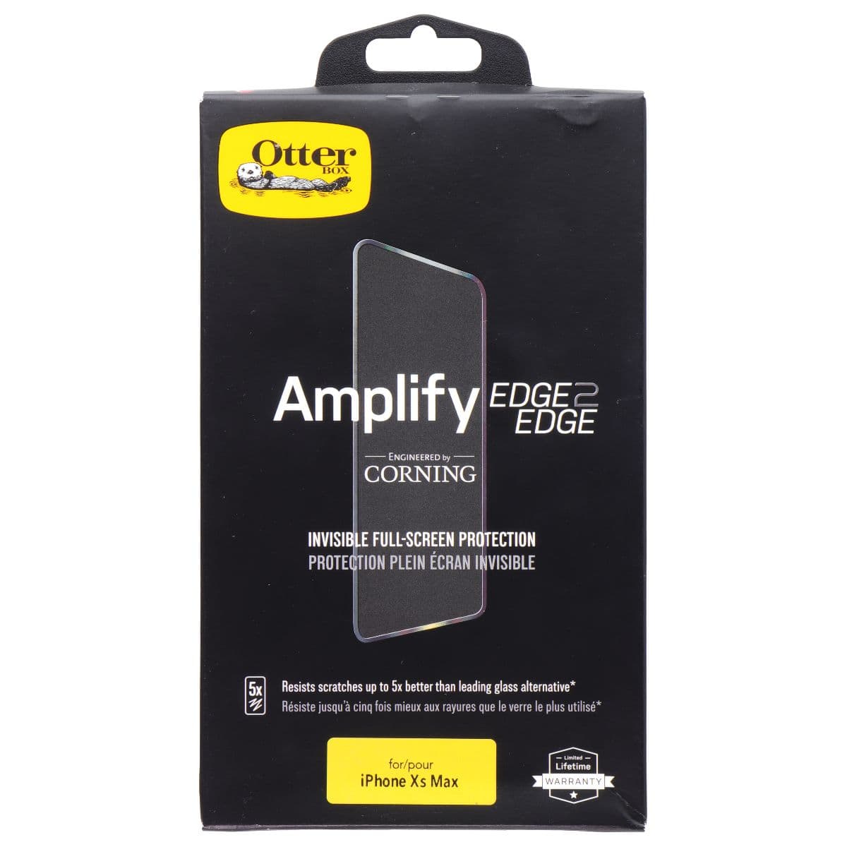 OtterBox Amplify Edge2Edge Series Screen Protector for Apple iPhone Xs Max image 1
