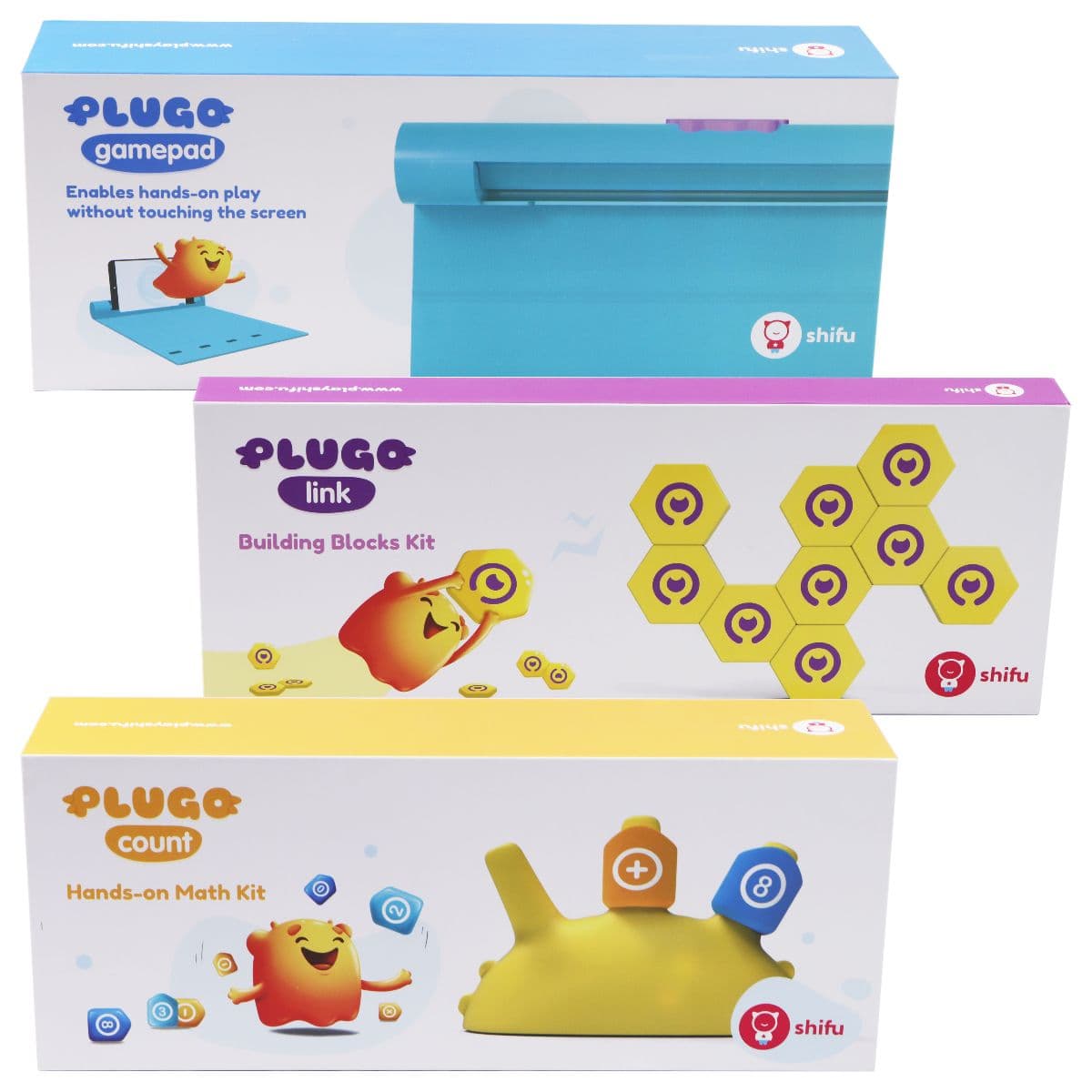 PlayShifu Plugo Count + Link AR Powered Hands-On Math Kit for Apple - (Ages 4+) image 1