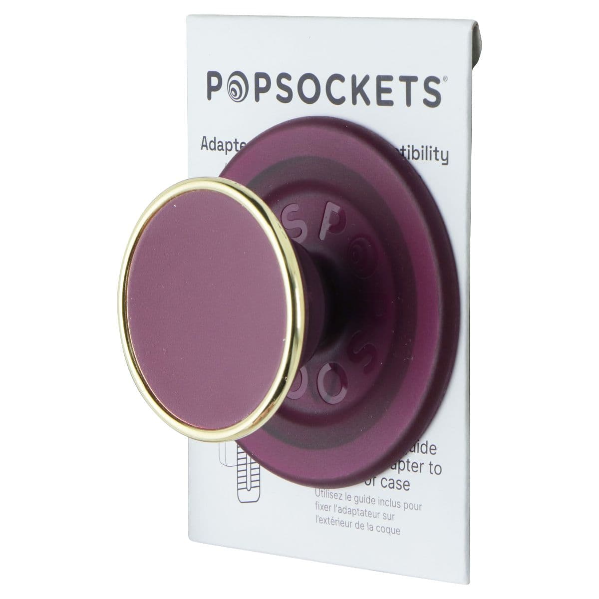 PopSockets Magnetic Phone Grip & Stand for MagSafe - Red Wine Enamel image 1