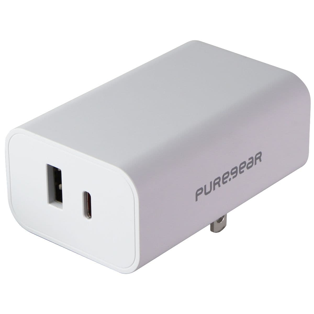 PureGear LightSpeed (42W) USB-C and USB-A Wall Charger - White (09811PG) image 1