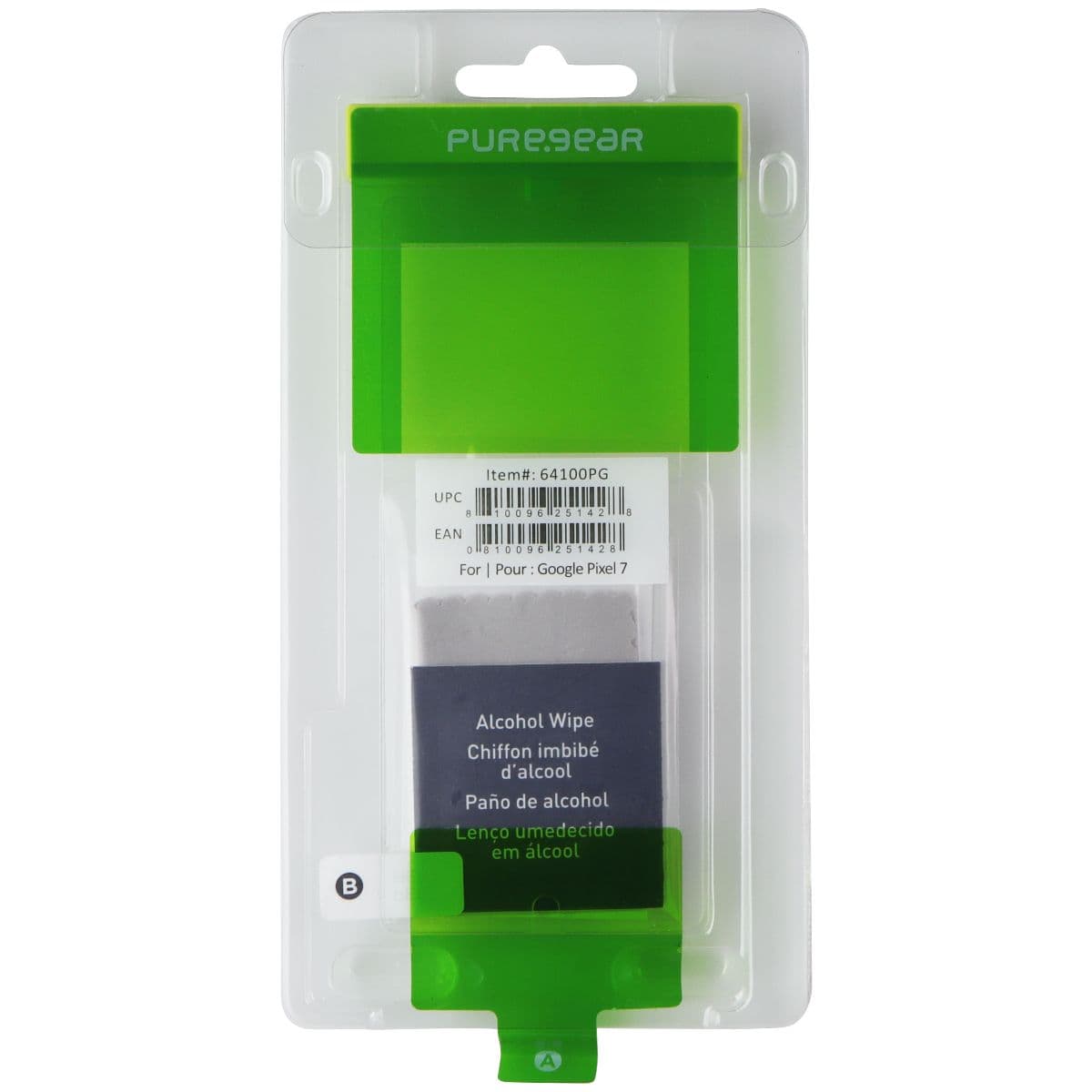 PureGear Tempered Glass Screen for Google Pixel 7 - Clear (BULK) 64100PG image 1