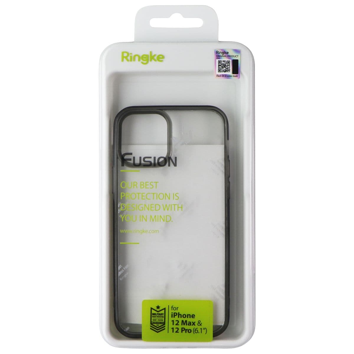 Ringke Fusion Series Case for Apple iPhone 12/12 Pro - Smoke image 1