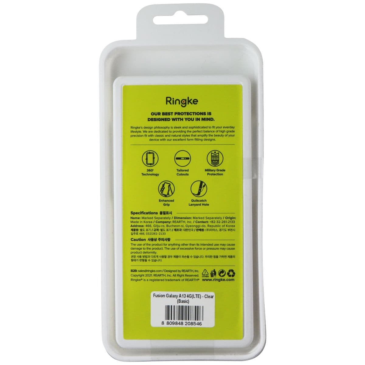 Ringke Fusion Series Case for Samsung Galaxy A13 - Clear image 2