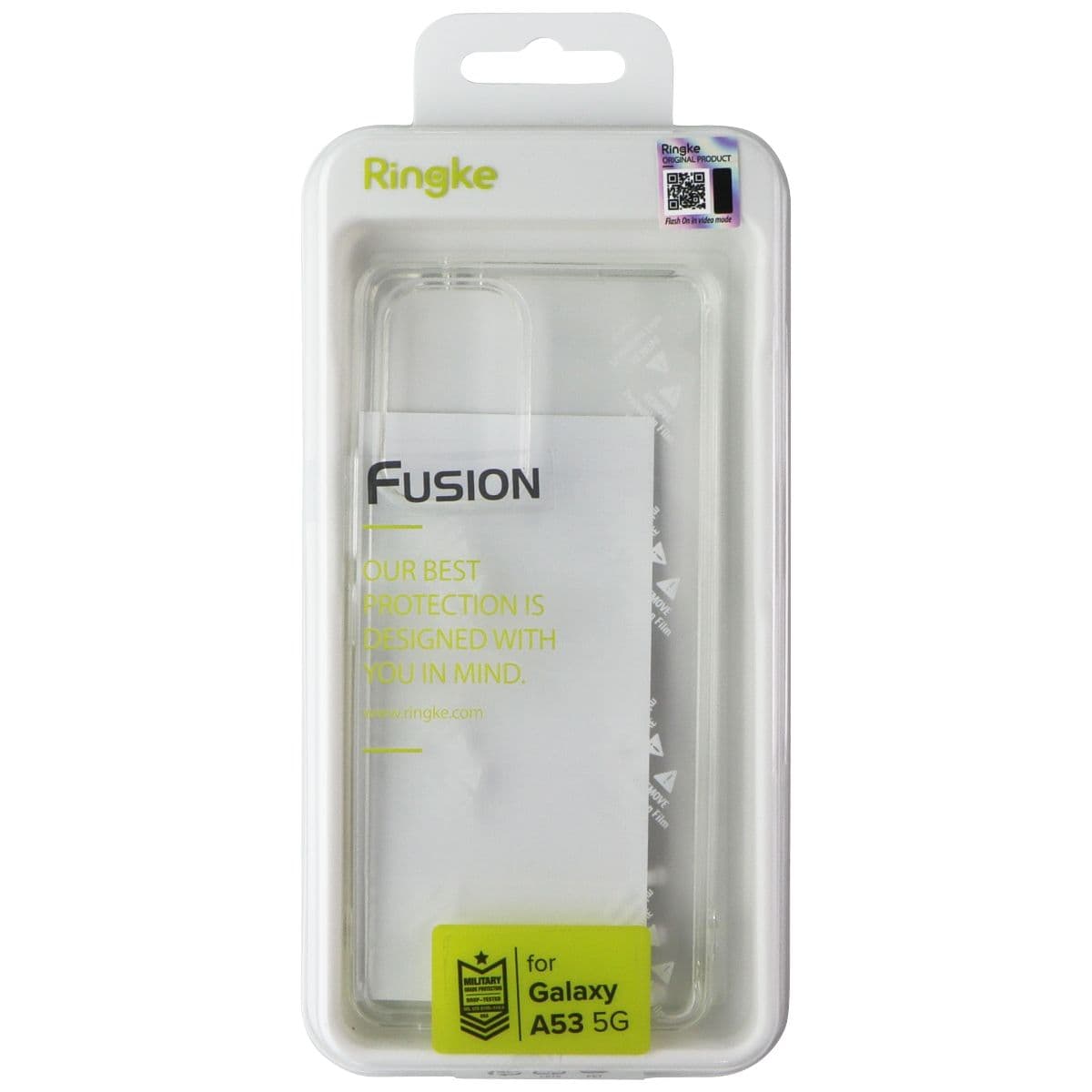 Ringke Fusion Series Case for Samsung Galaxy A53 5G - Clear image 1