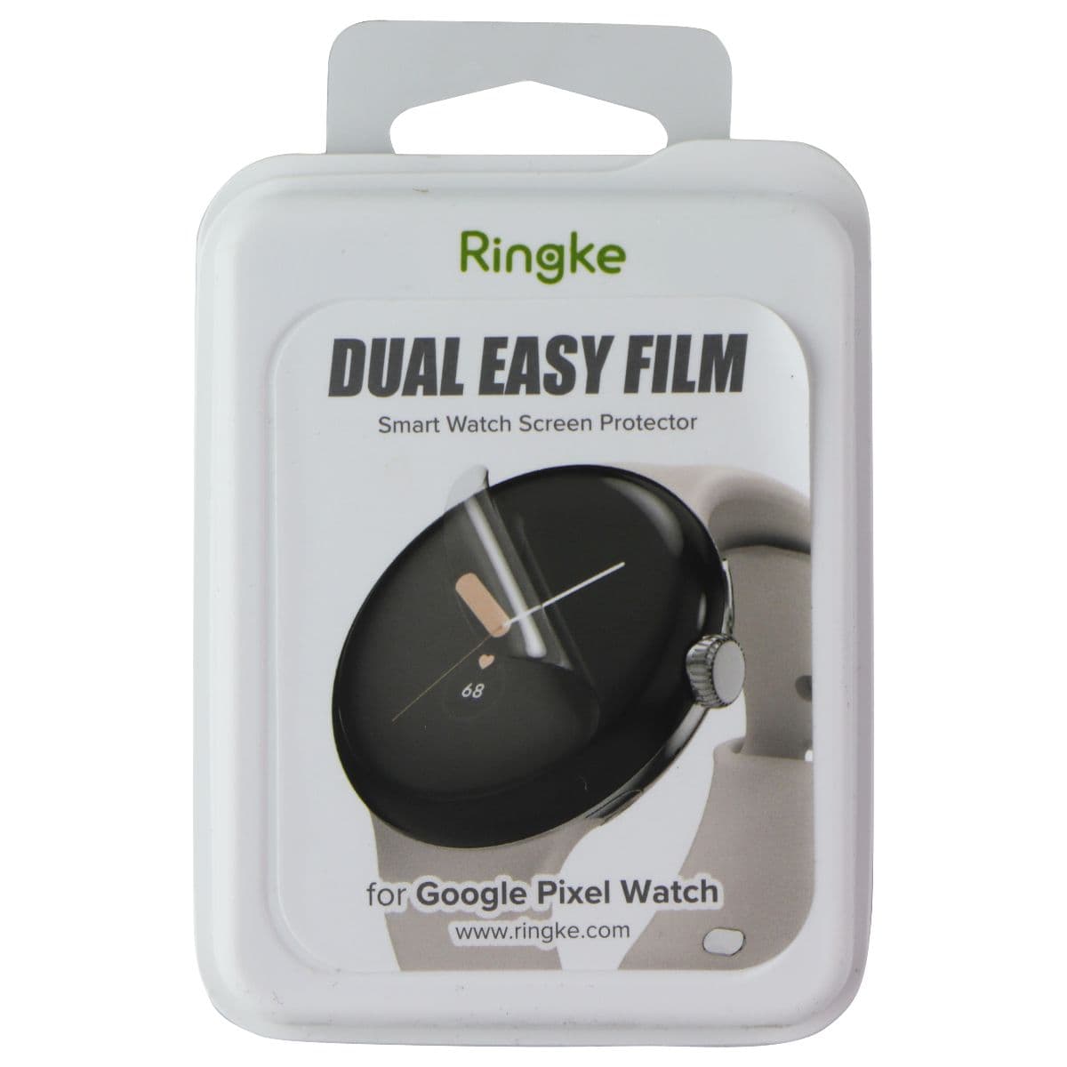 Ringke Dual Easy Film Screen Protector for Google Pixel Watch - 3 Pack image 1