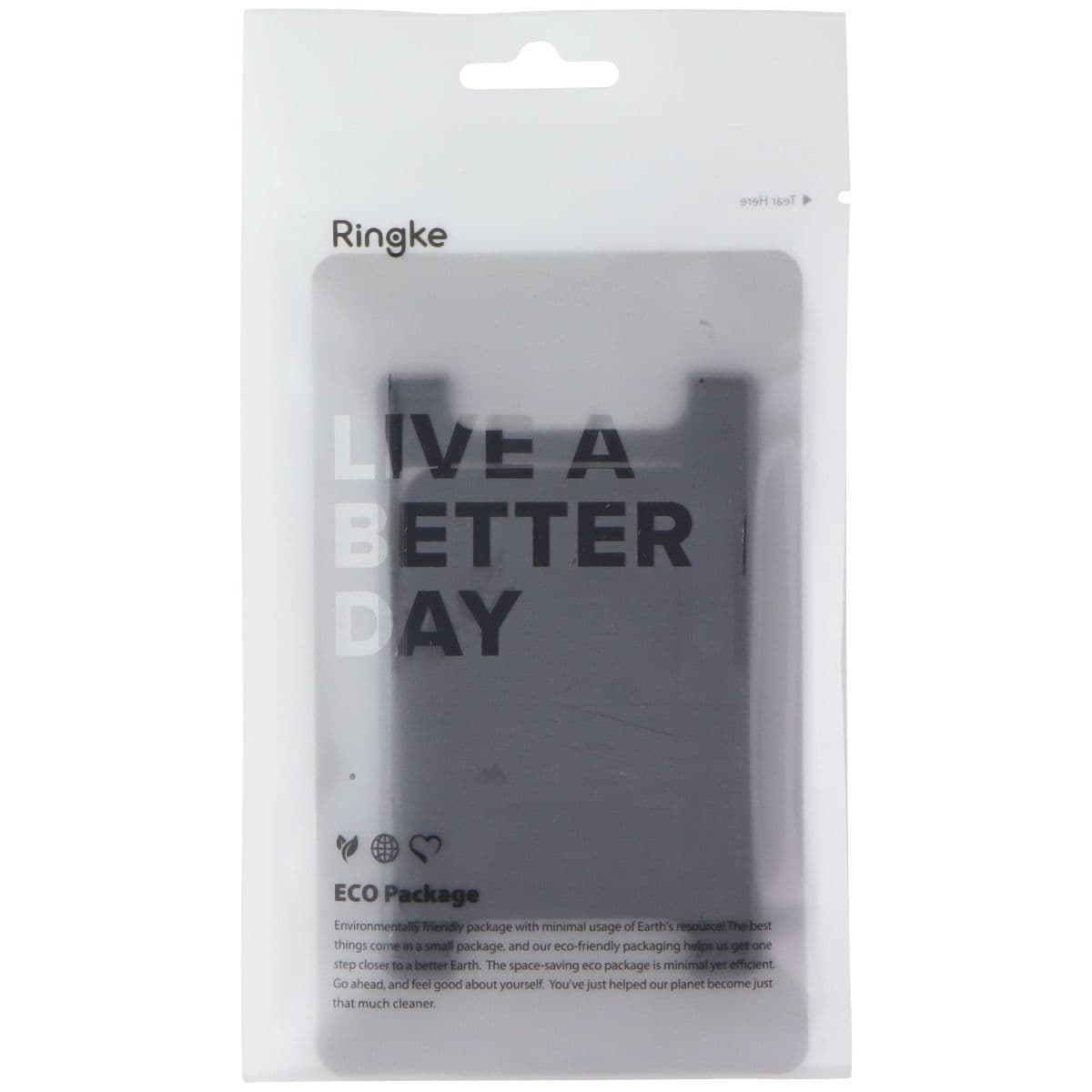 Ringke Slot Card Holder for Phone Case - Black image 1