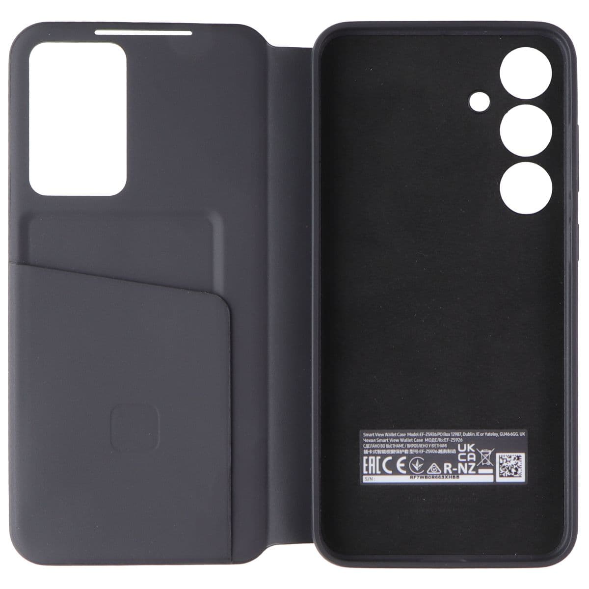 Samsung S-View Wallet Case for Galaxy S24+ / Black (EF-ZS926CBEVZW) image 3