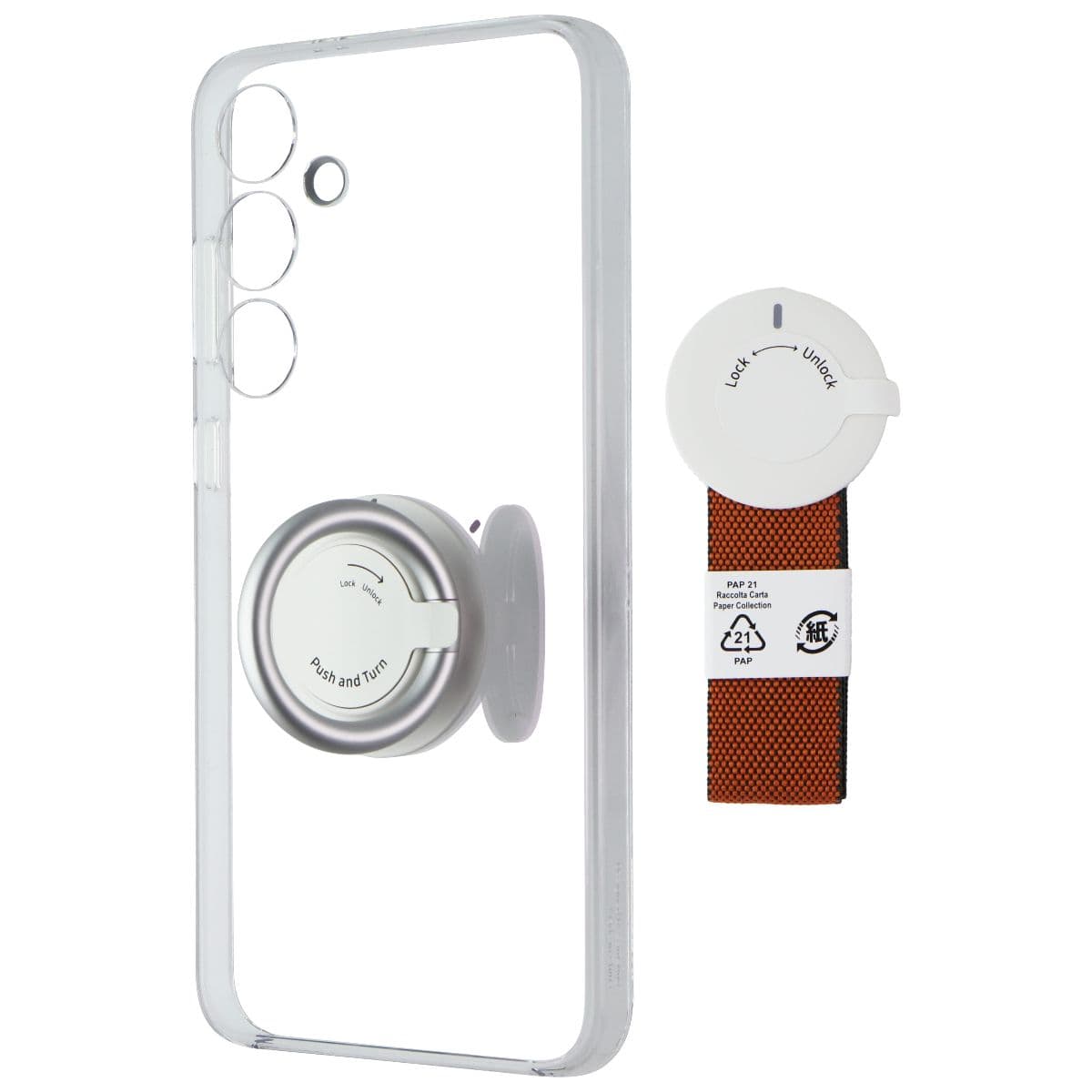 Samsung Official Clear Gadget Case for Samsung Galaxy S24+ / Clear image 1