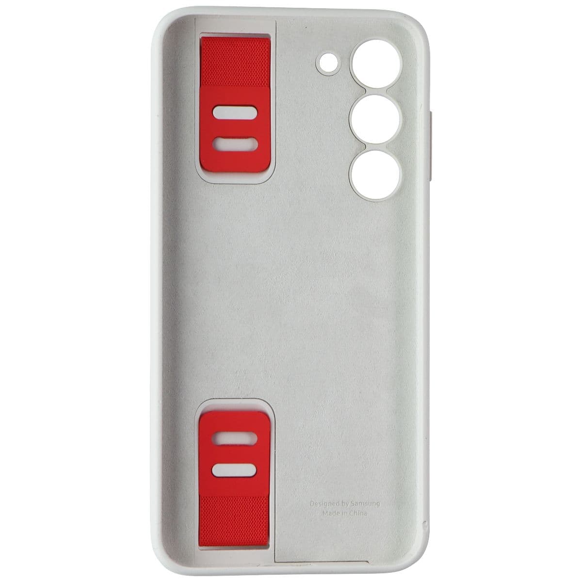 Samsung Silicone Case for Galaxy S23+ (Plus) - White image 3