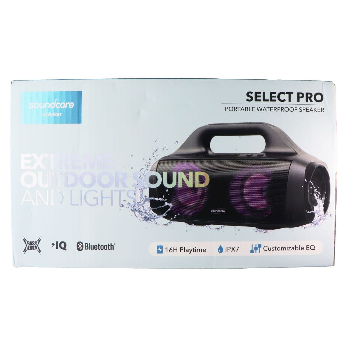 Soundcore by Anker Select Pro Portable IPX7 Waterproof Speaker - Black image 5